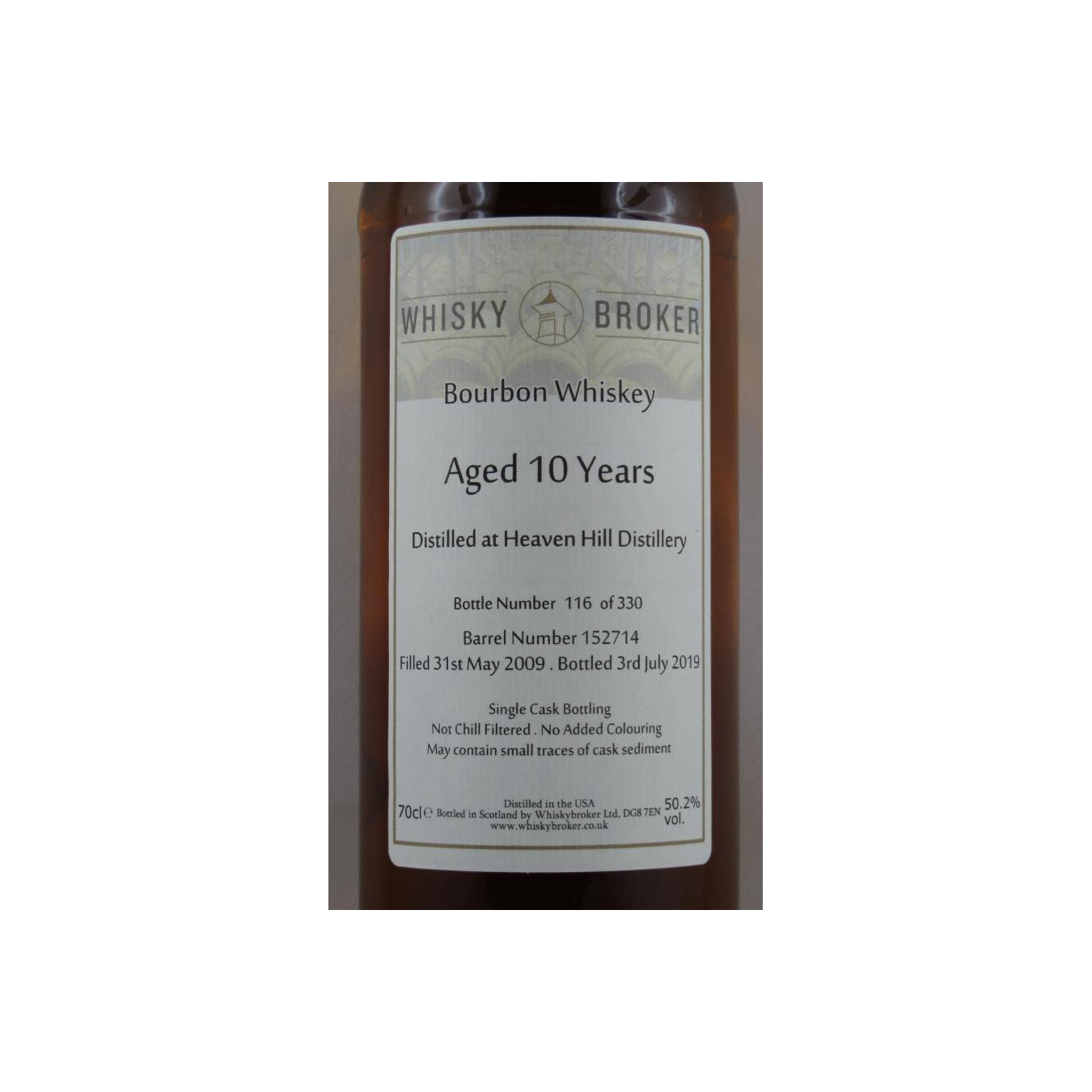 Heaven Hill 2009 WhB 2