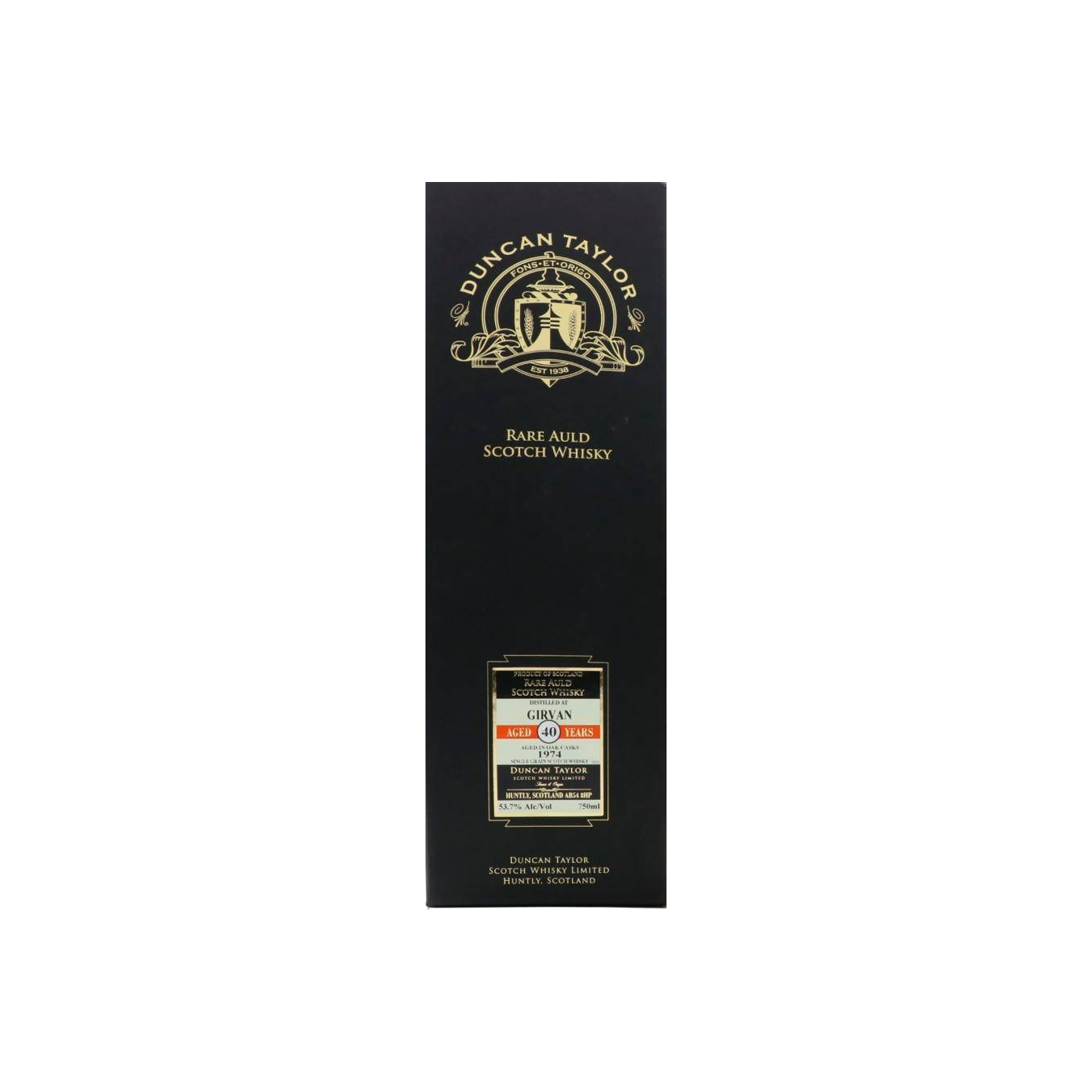 Girvan Rare Auld 1974 40 Years Single Grain Whisky 2