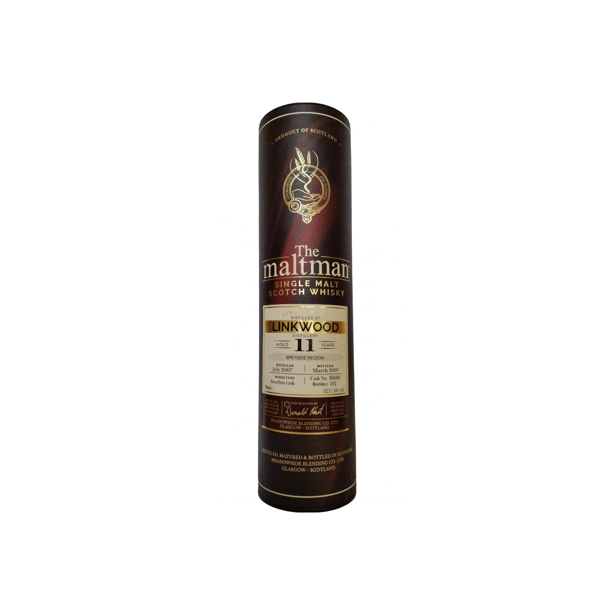 Linkwood 2007 11 Years Single Malt Whisky 2