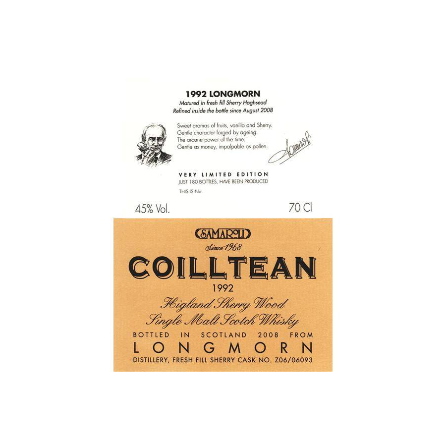 Longmorn 1992 16 Years Single Malt Whisky 2