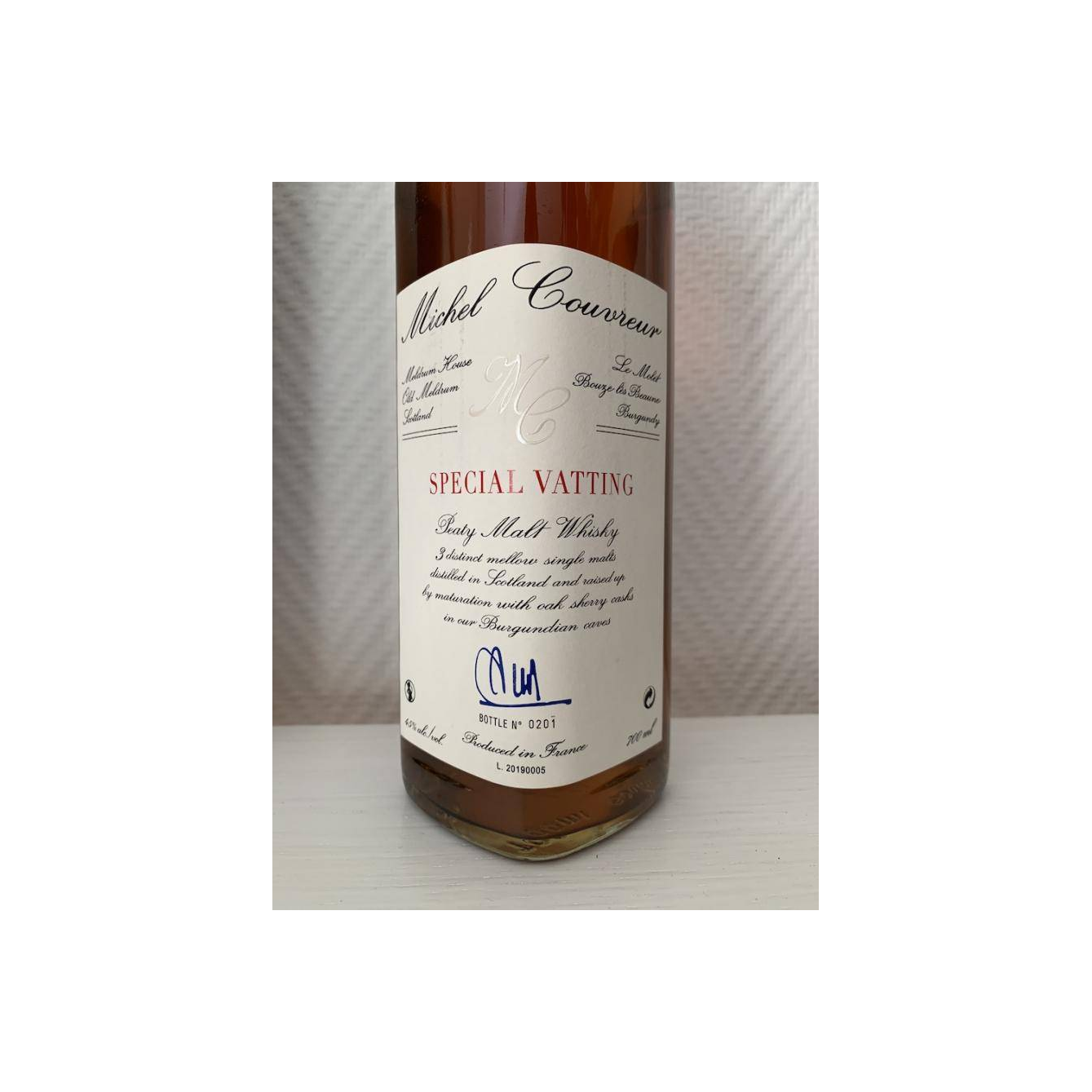Michel Couvreur Blended Malt Whisky 2