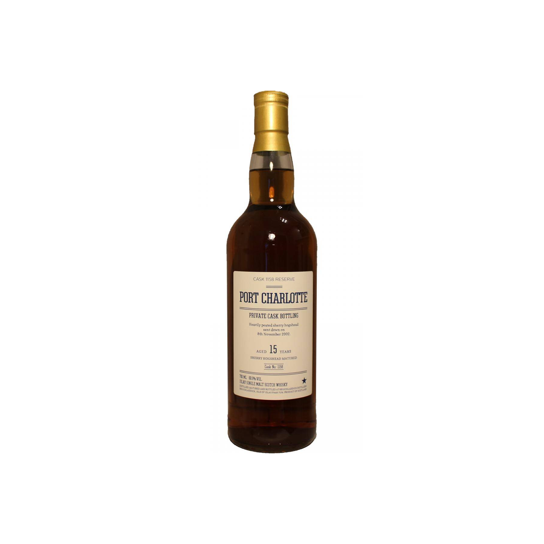 Port Charlotte 2002 15 Years Single Malt Whisky