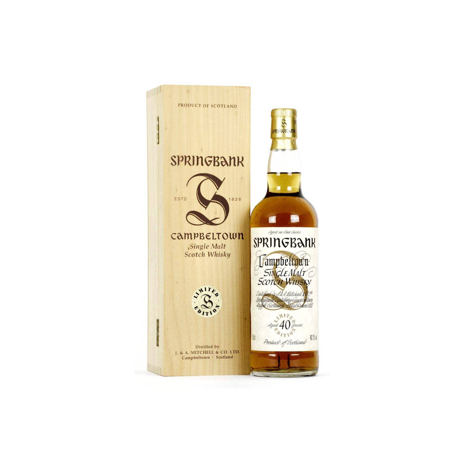 Springbank 40 Years Single Malt Whisky 2