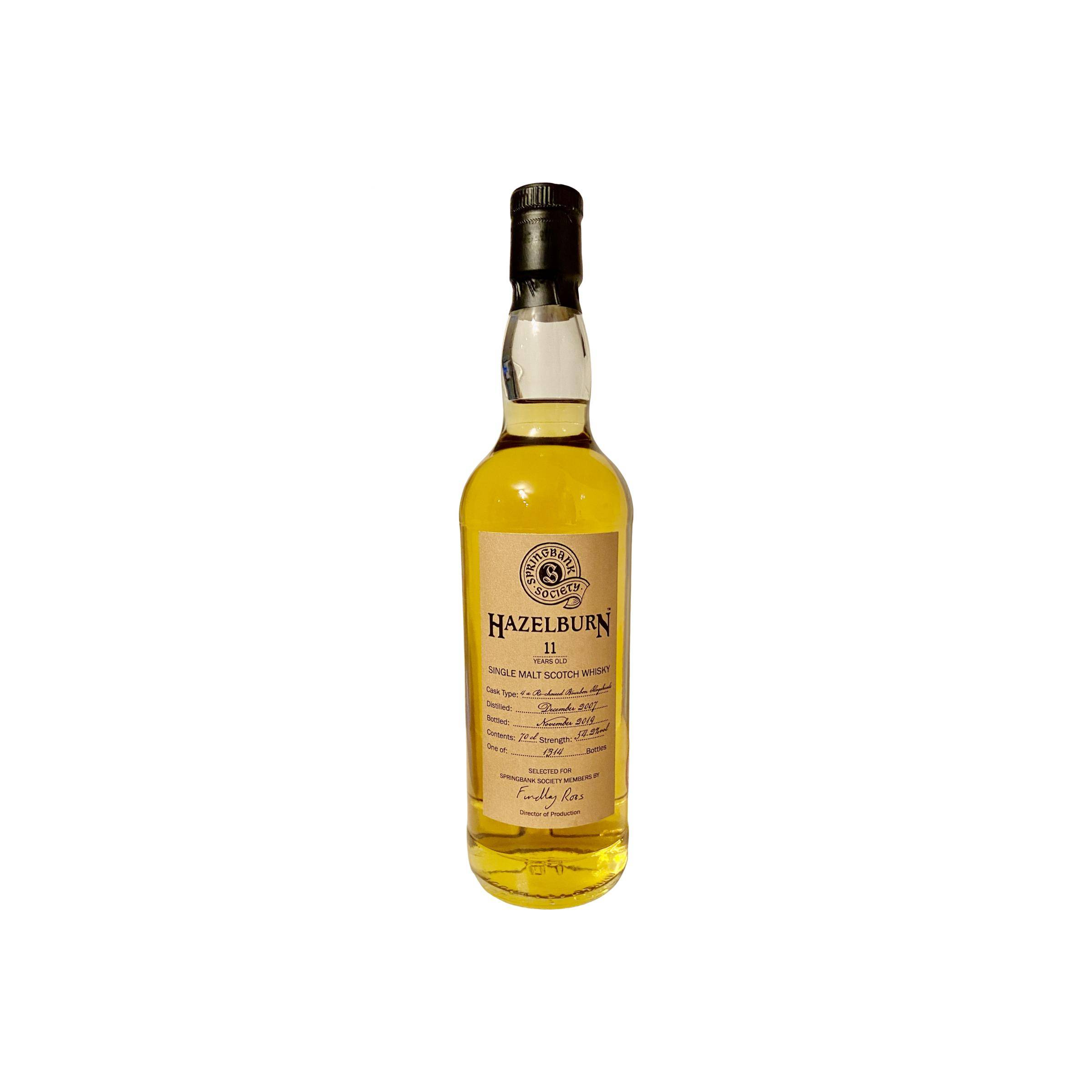 Hazelburn 2007 11 Years Single Malt Whisky 3