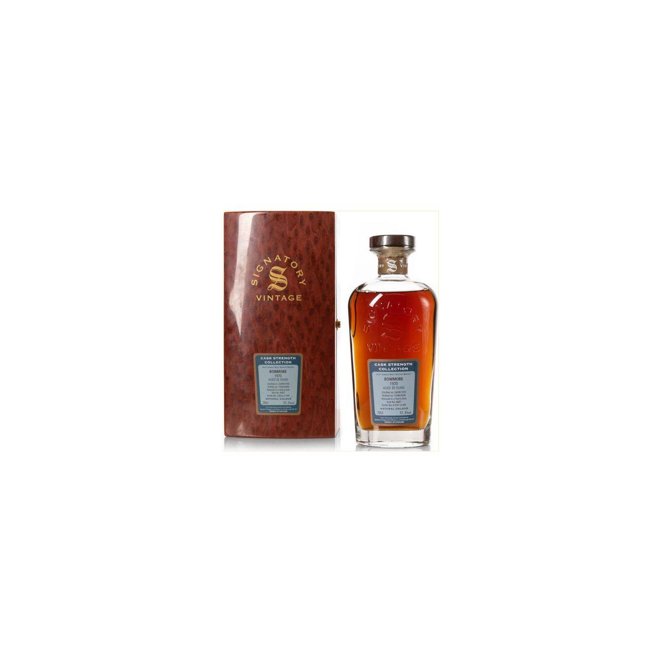 Bowmore Cask Strength Collection 1970 35 Years Single Malt Whisky 3