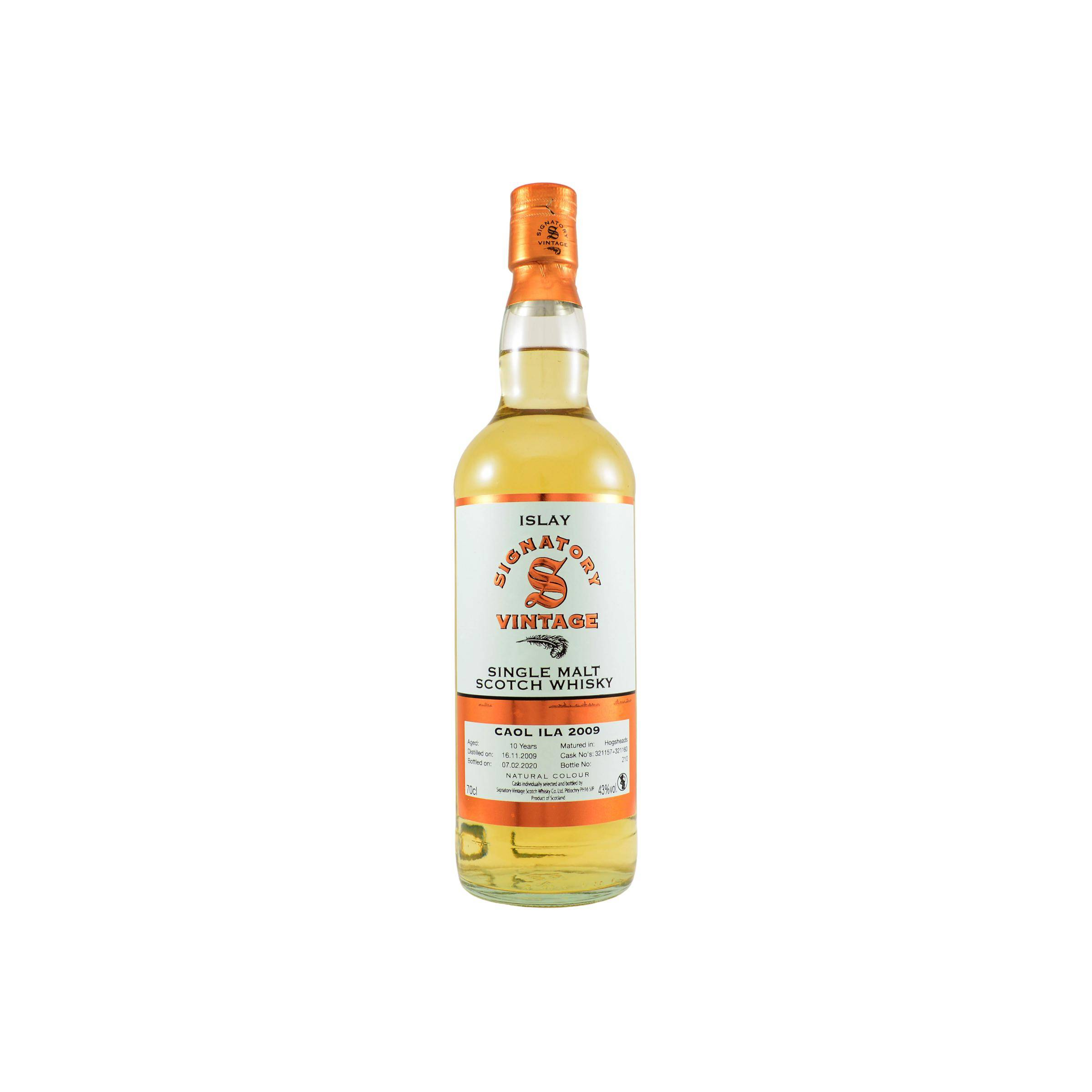 Caol Ila Vintage Collection 2009 10 Years Single Malt Whisky