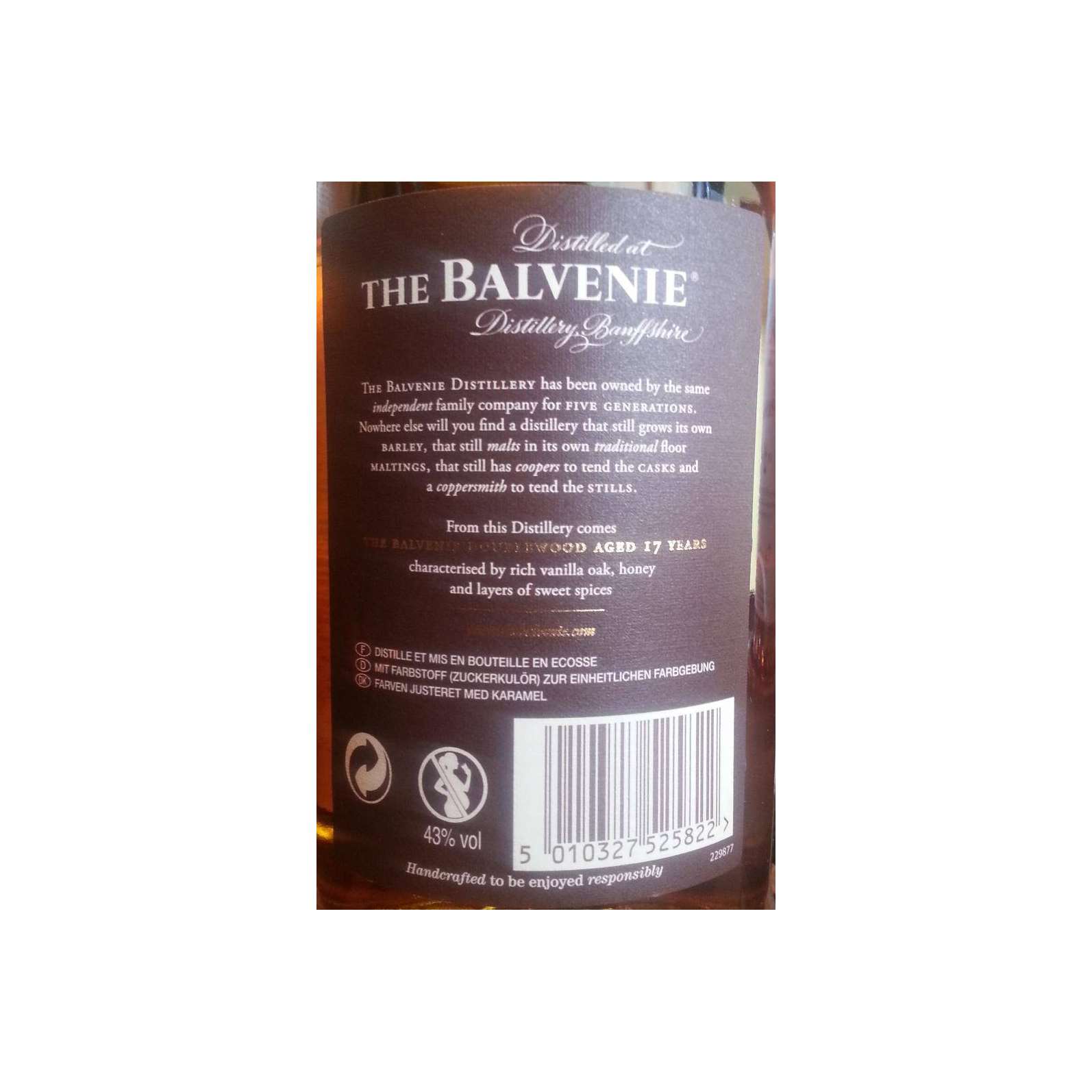 The Balvenie 17 Years Single Malt Whisky 2