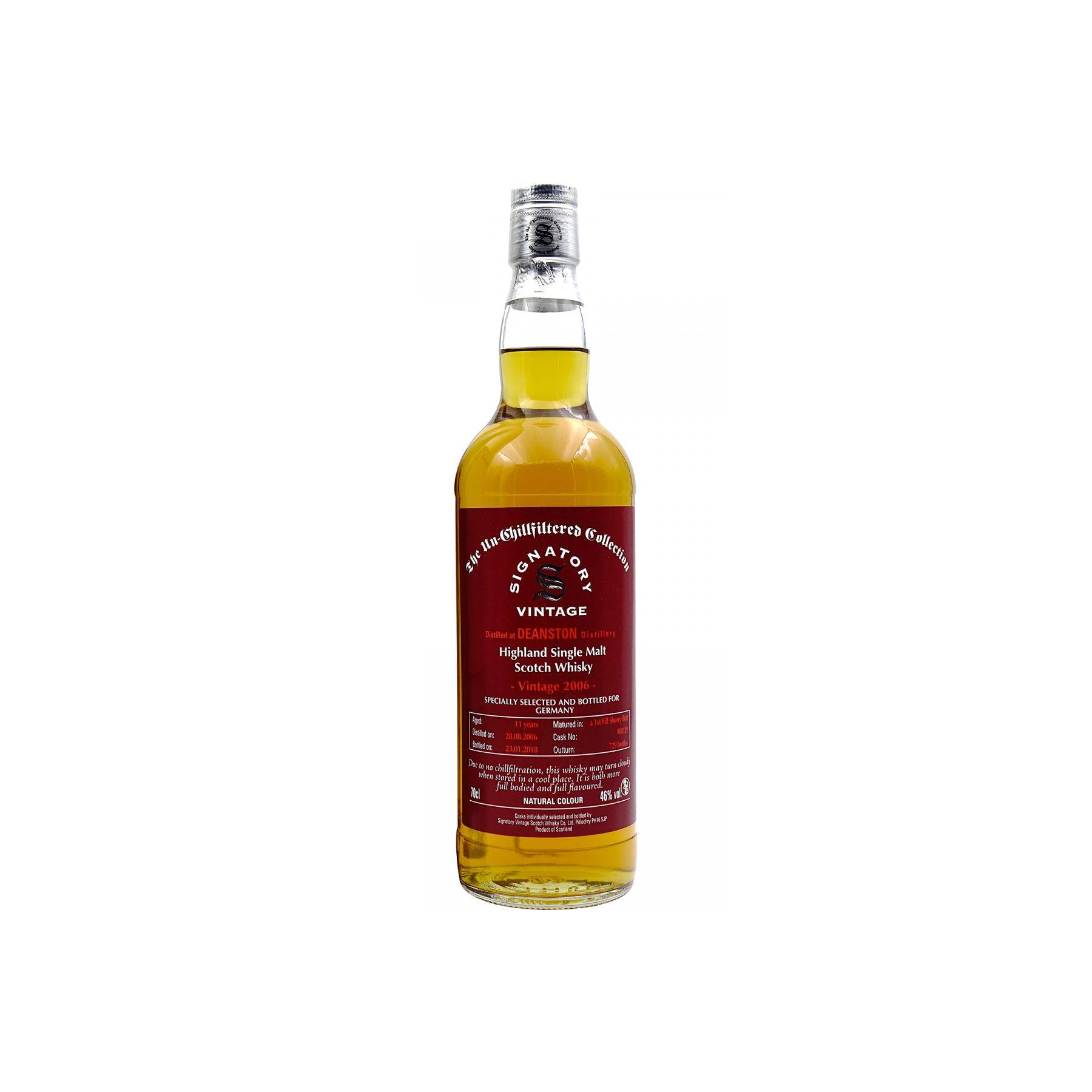 Deanston The Un-Chillfiltered Collection 2011 11 Years Single Malt Whisky 3