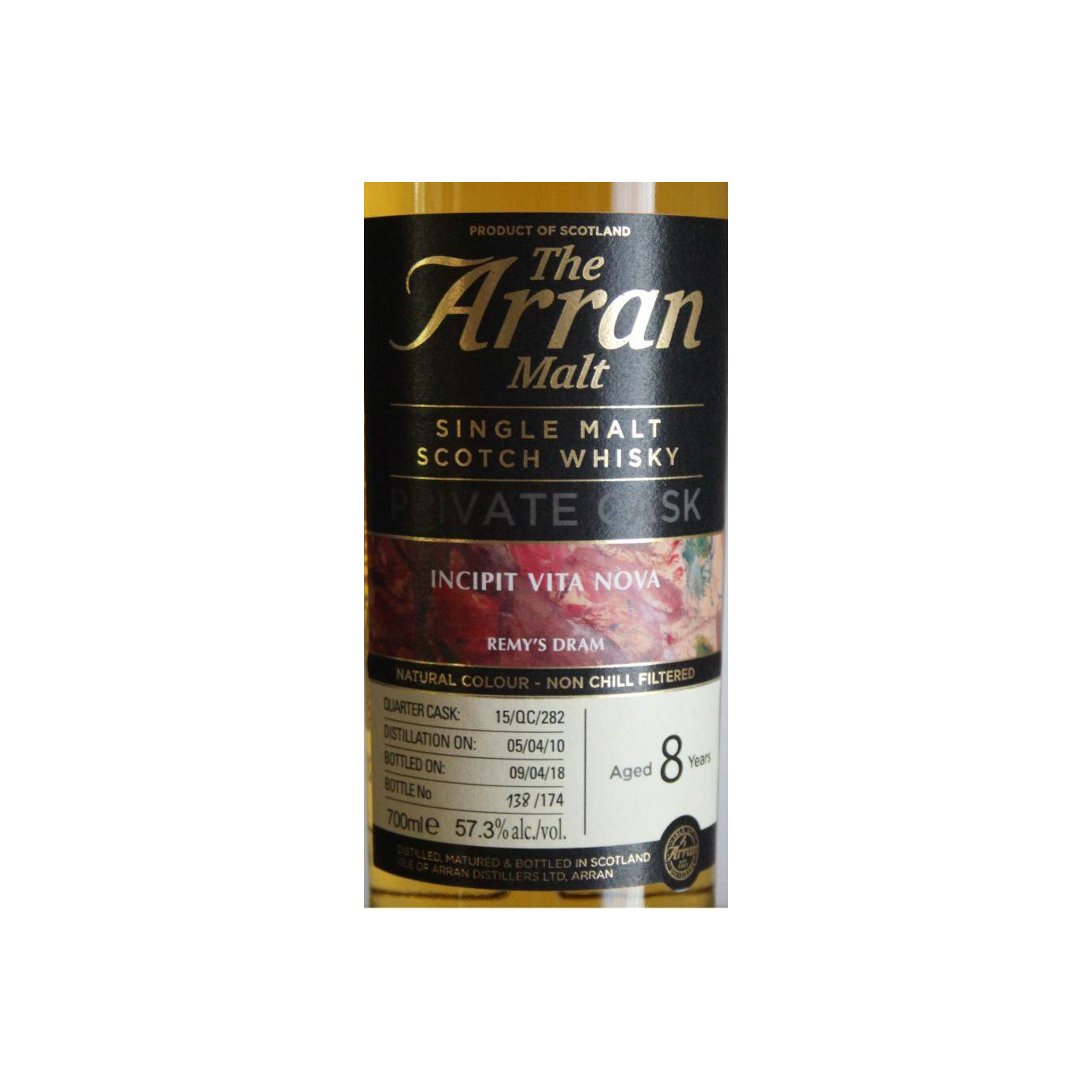 Arran Private Cask 2010 8 Years Single Malt Whisky 2