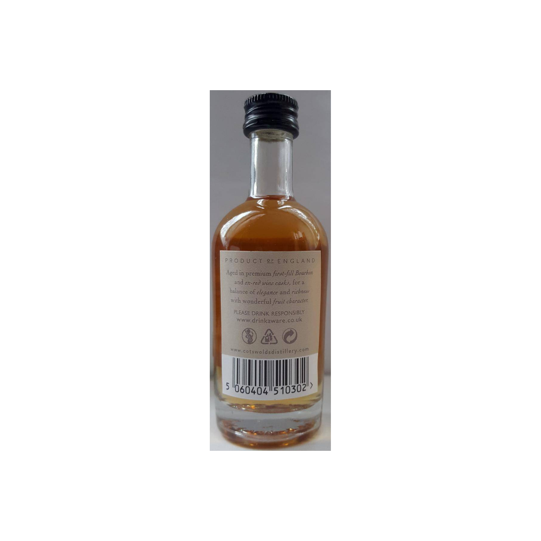 Cotswolds Miniature Single Malt Whisky 3