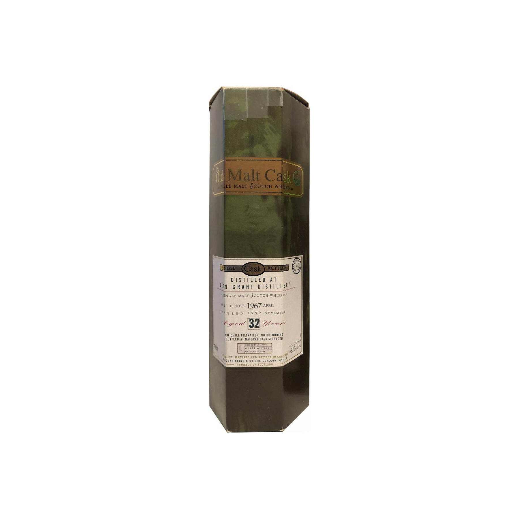 Glen Grant Old Malt Cask 1967 32 Years Single Malt Whisky 2