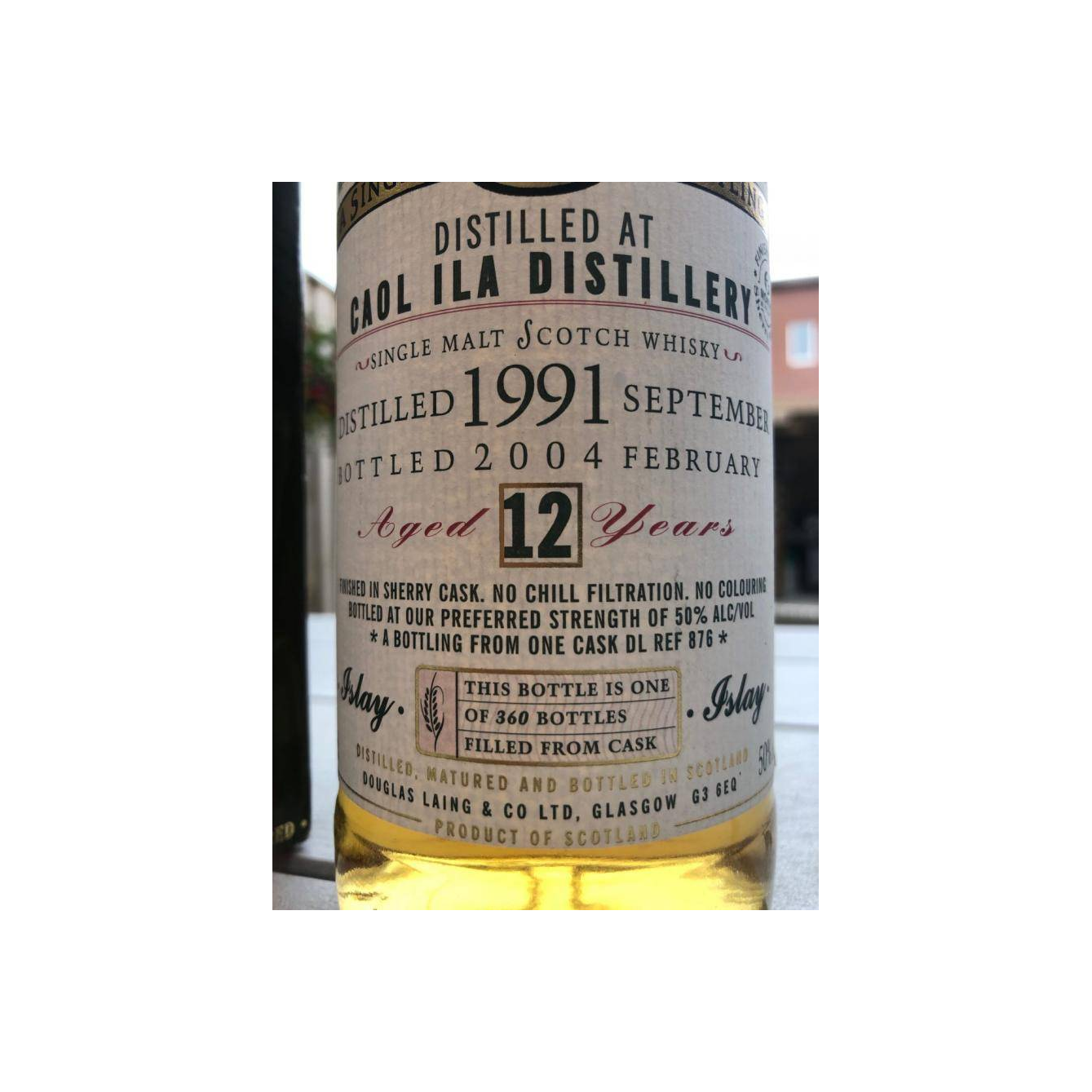 Caol Ila Old Malt Cask 1991 12 Years Single Malt Whisky 2