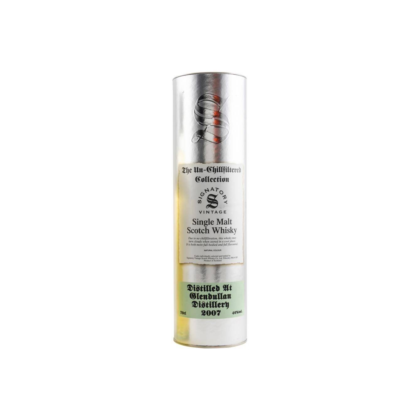 Glendullan The Un-Chillfiltered Collection 2007 12 Years Single Malt Whisky 2