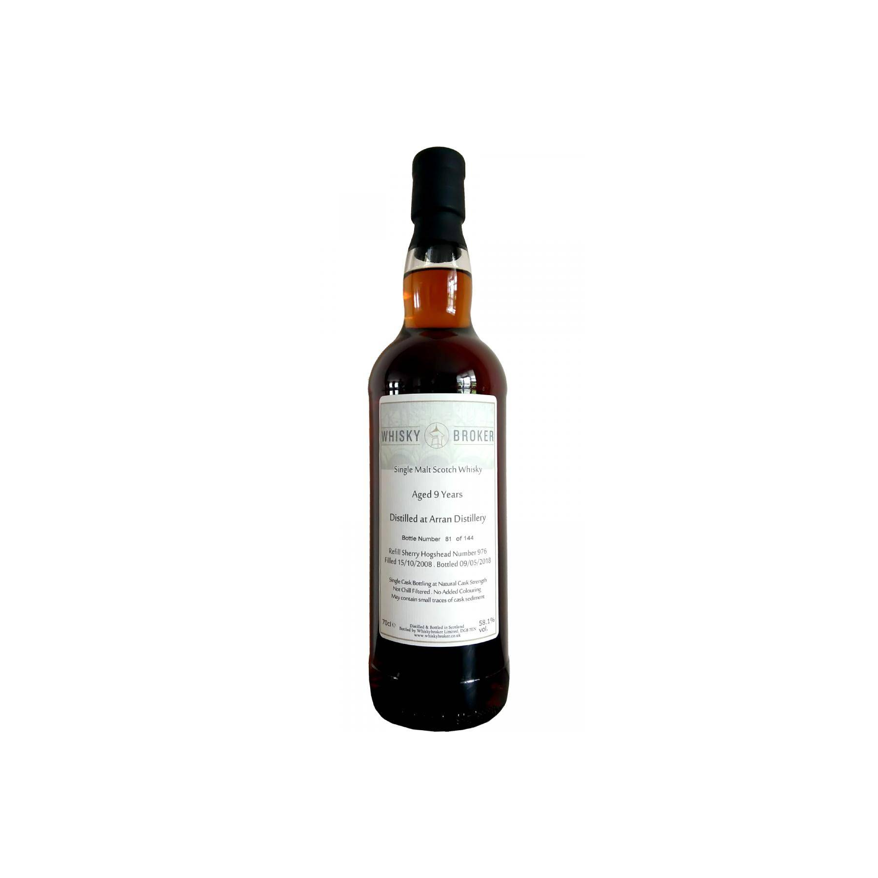 Arran 2008 9 Years Single Malt Whisky