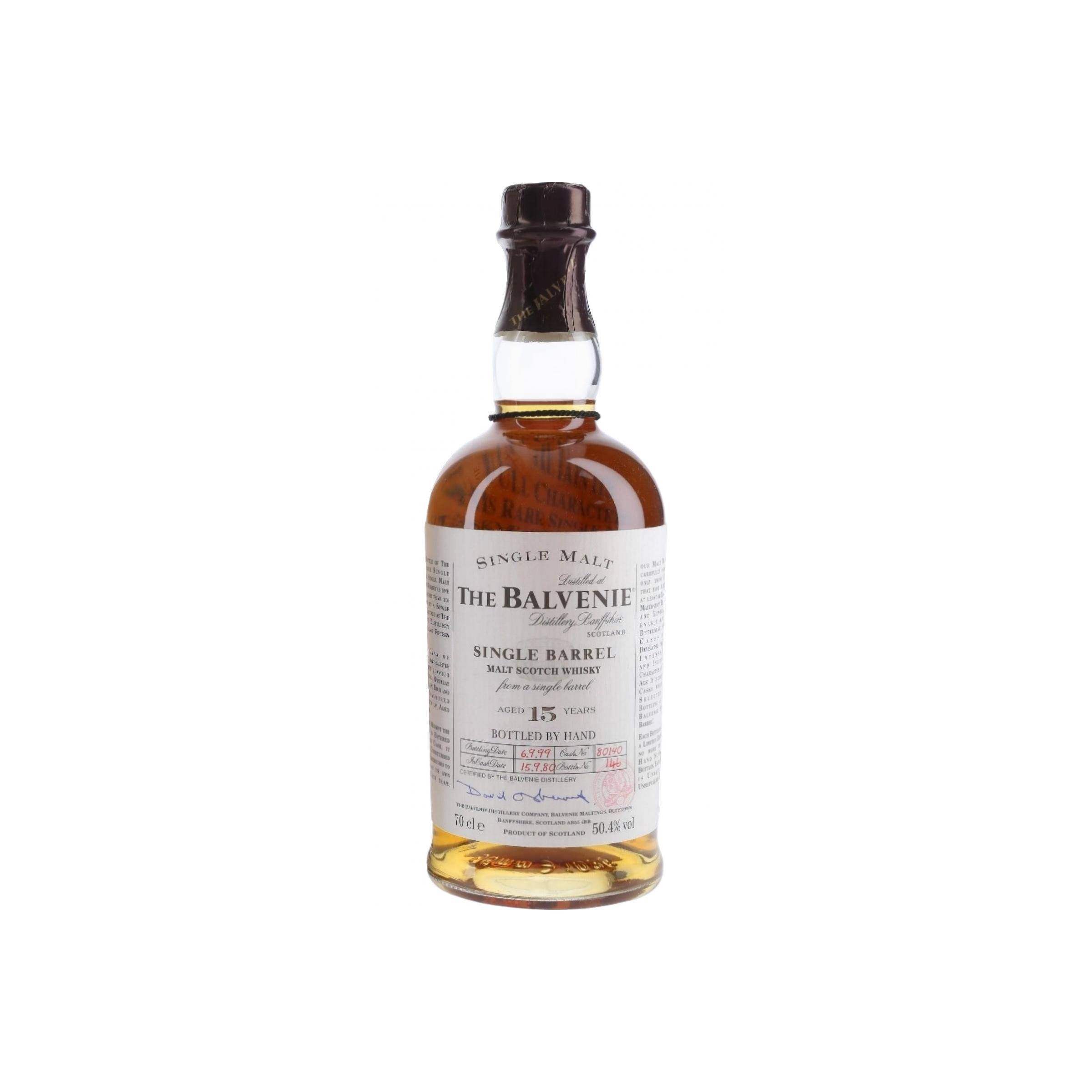 The Balvenie Single Cask 1980 15 Years Single Malt Whisky