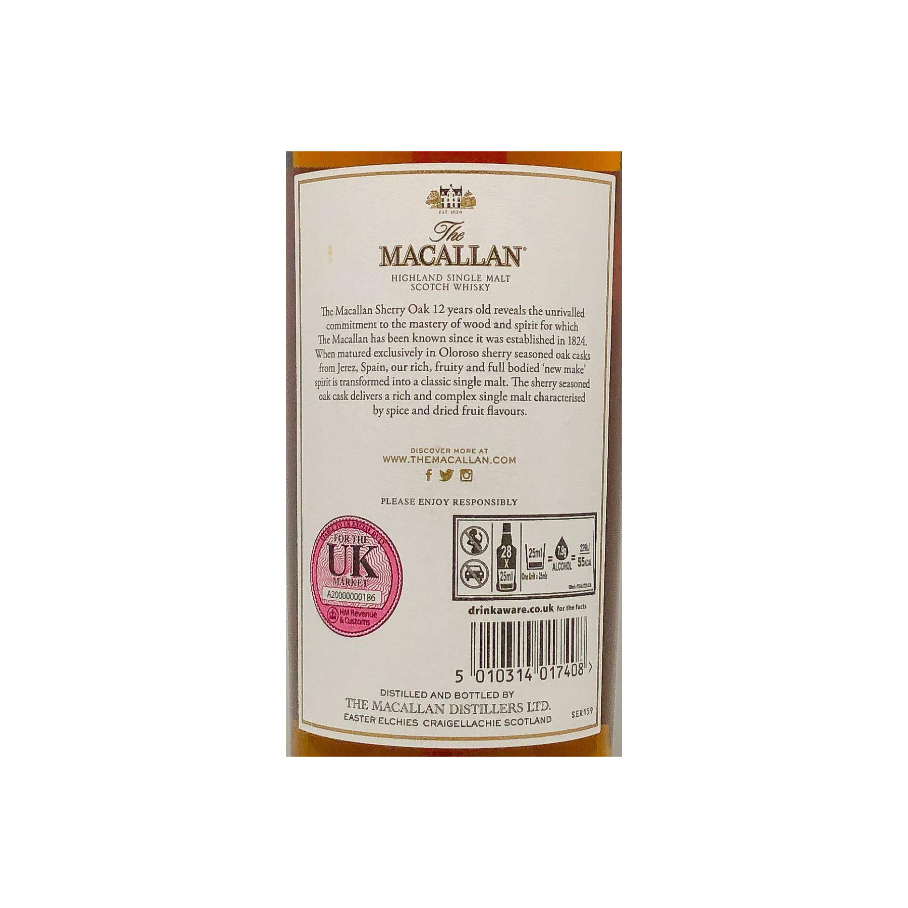 The Macallan Limited Edition 12 Years Single Malt Whisky 3