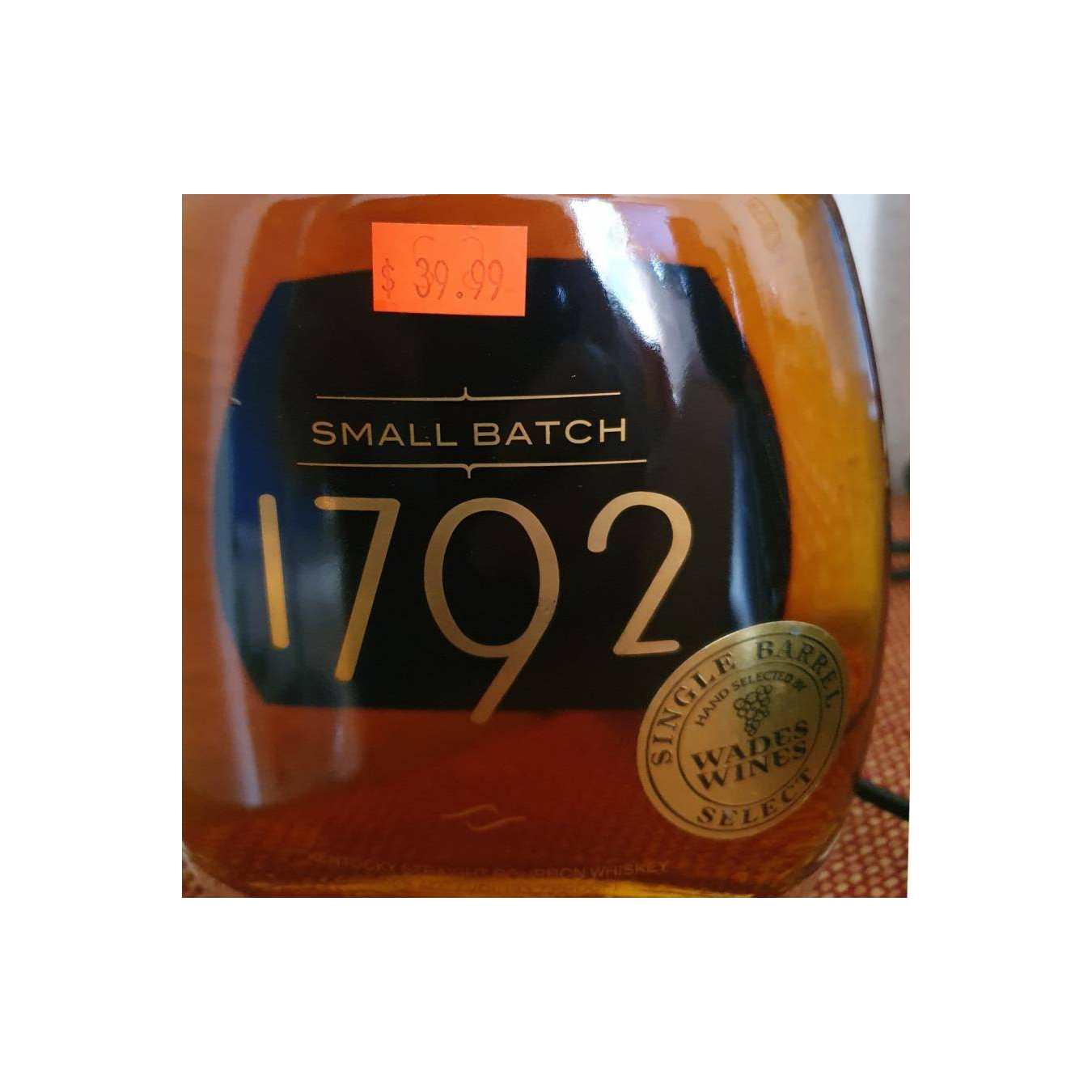 1792 Small Batch - Single Barrel Select