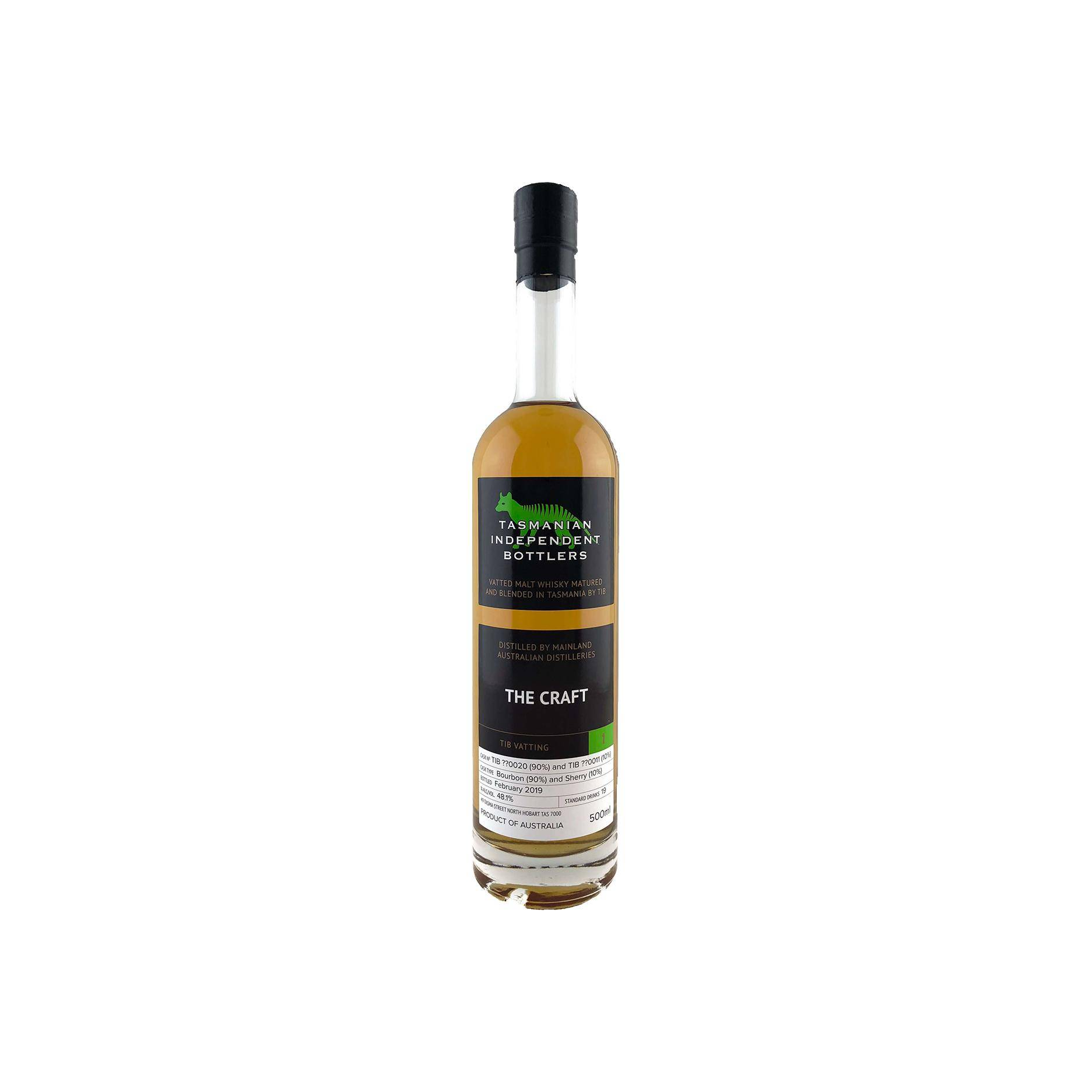 Tasmanian Independent Bottlers The Craft TIB Vatting 1 TmIB