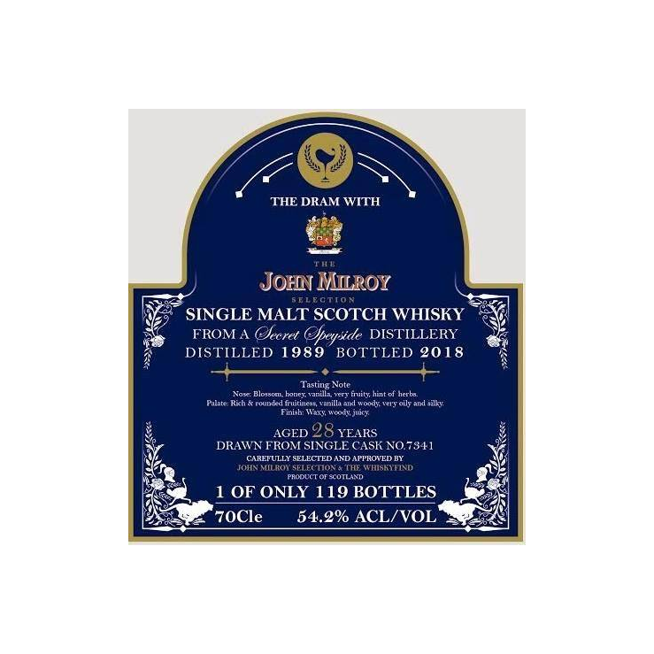 The Whiskyfind 1989 28 Years Single Malt Whisky 2