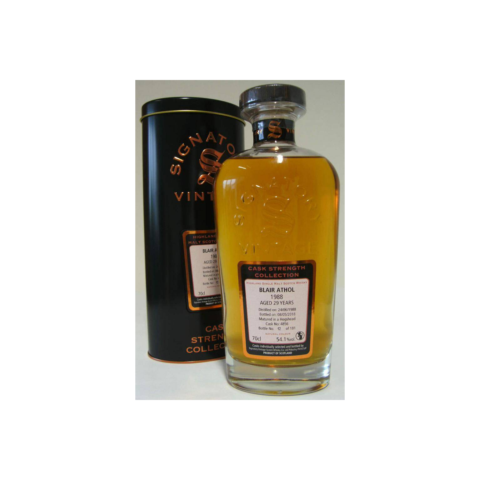 Blair Athol Cask Strength Collection 1988 29 Years Single Malt Whisky 3