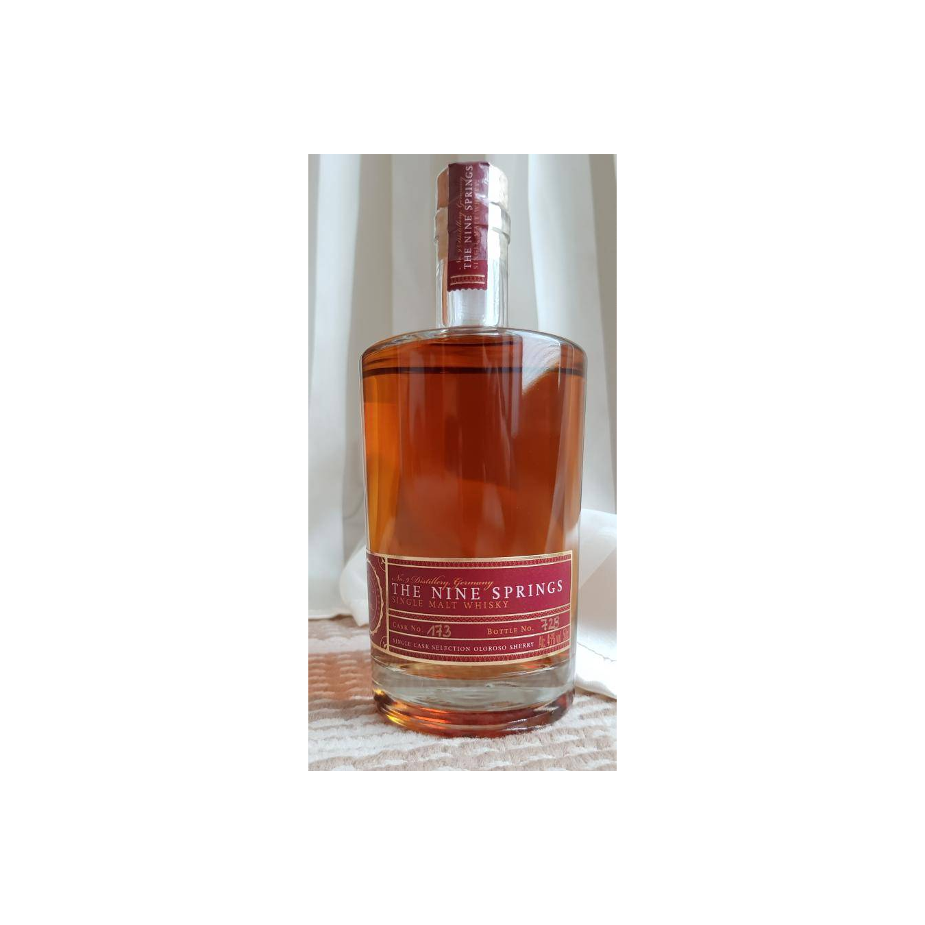 The Nine Springs Single Cask Selection Oloroso Sherry 2