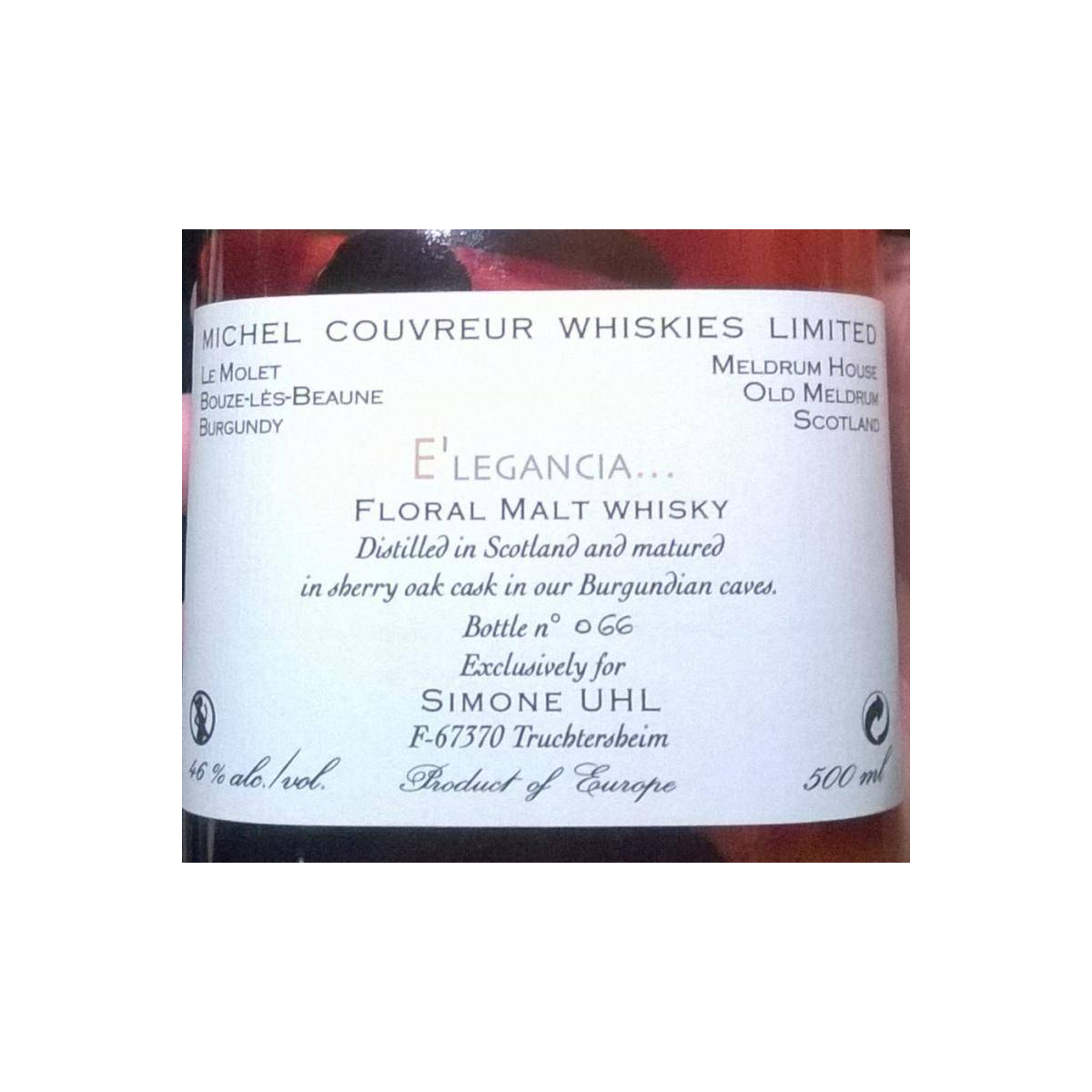 Michel Couvreur Single Malt Whisky 2
