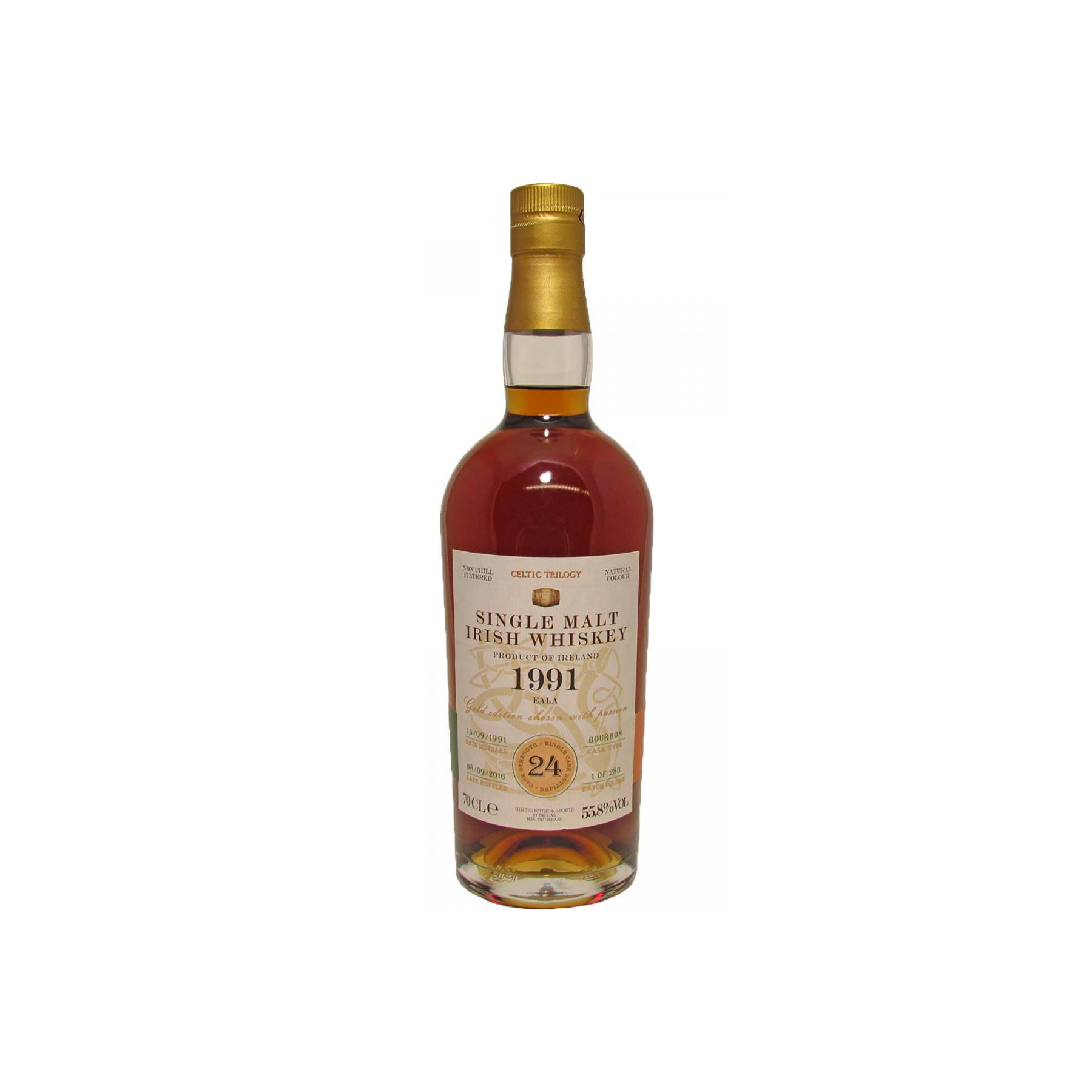Single Malt Irish Whiskey 1991 - Eala TWCC