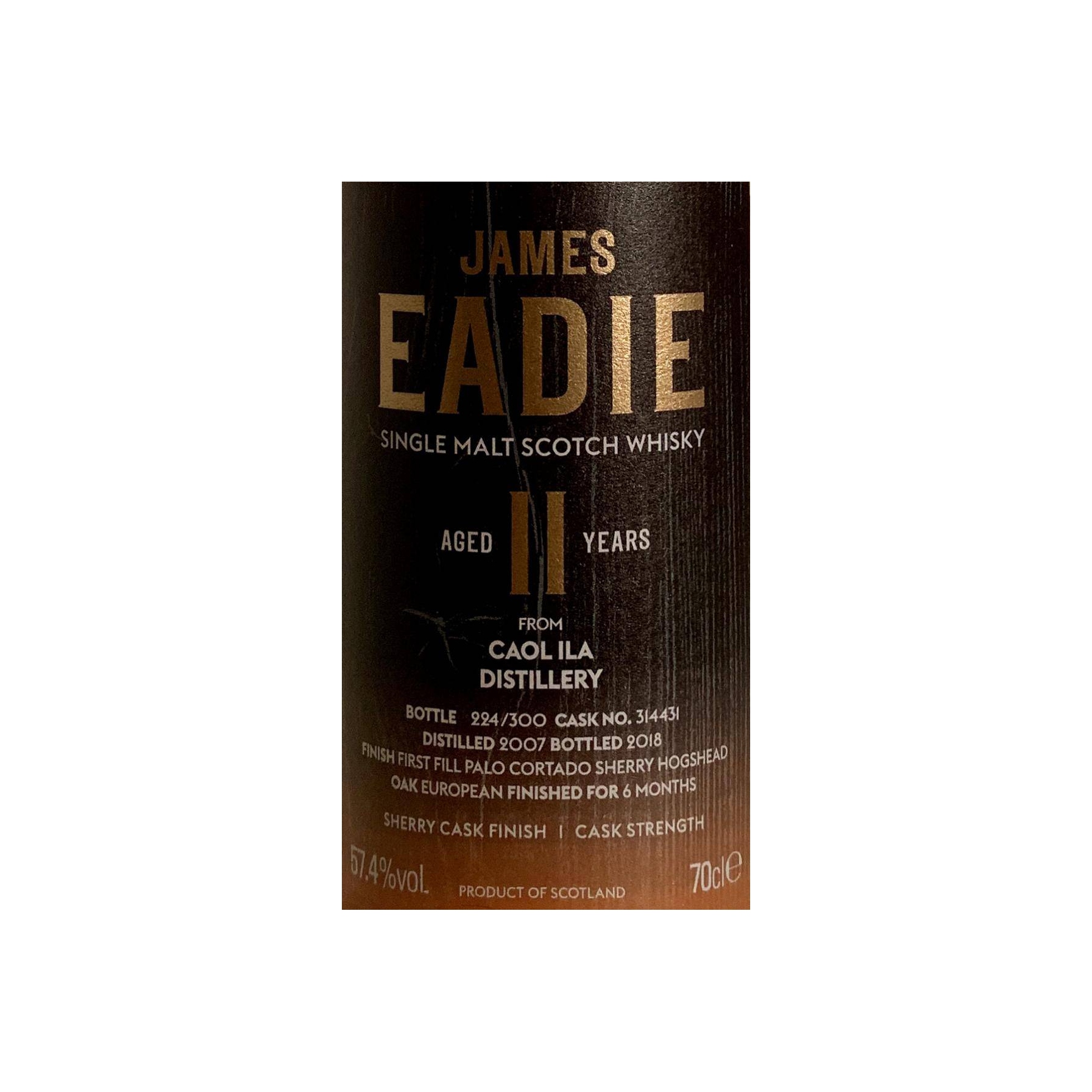 Caol Ila 2007 11 Years Single Malt Whisky 2
