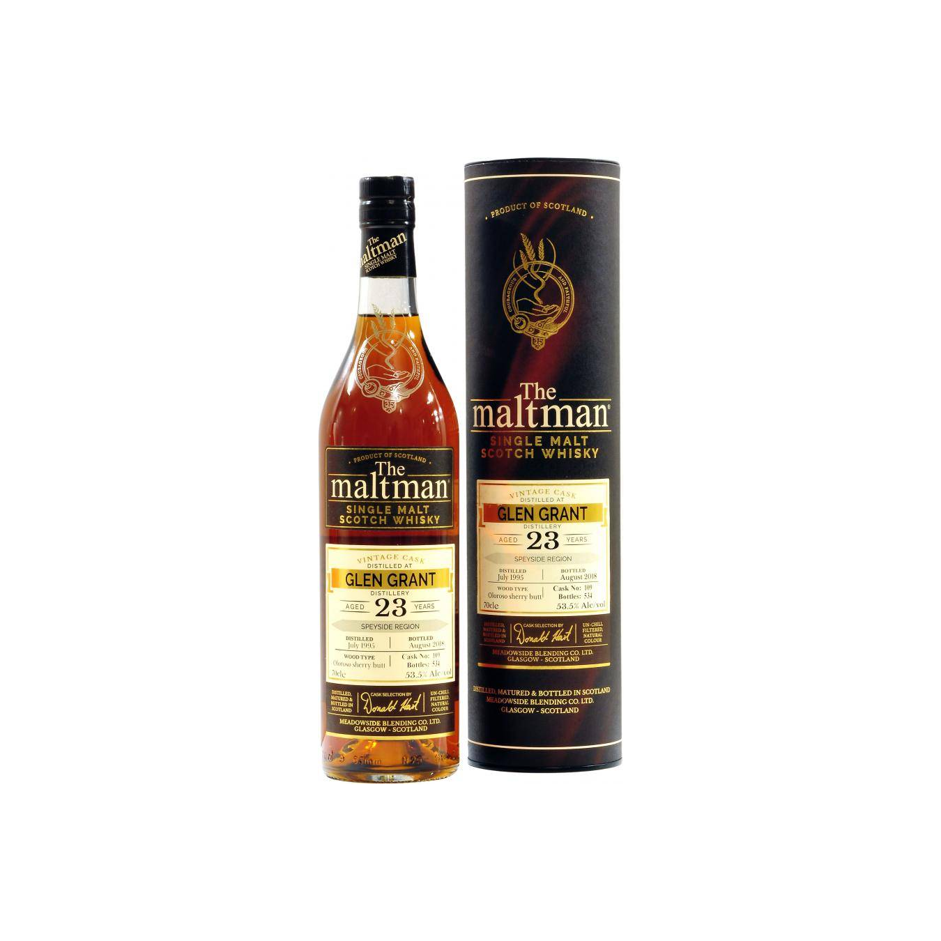 Glen Grant 1995 23 Years Single Malt Whisky 2