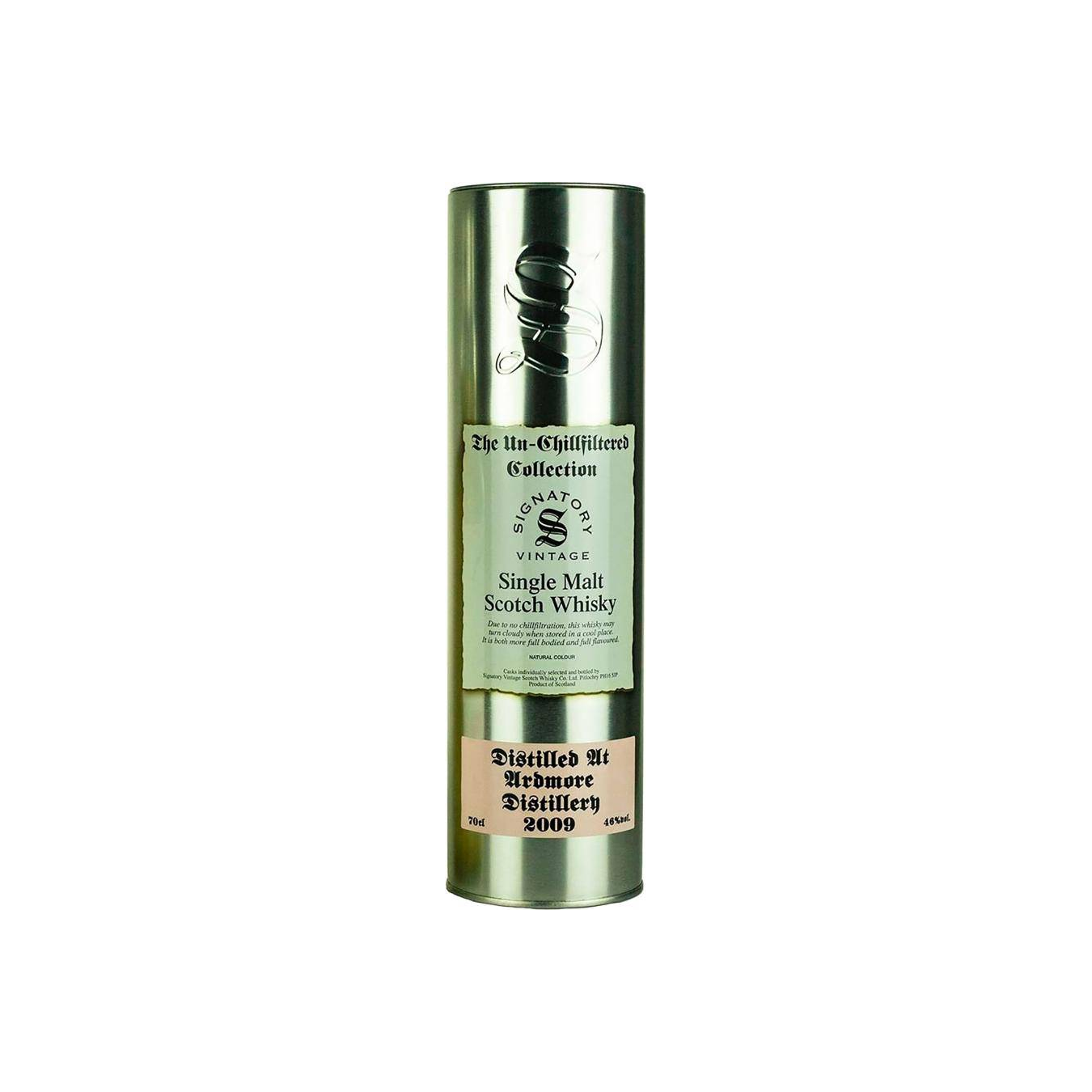 Ardmore The Un-Chillfiltered Collection 2009 8 Years Single Malt Whisky 2