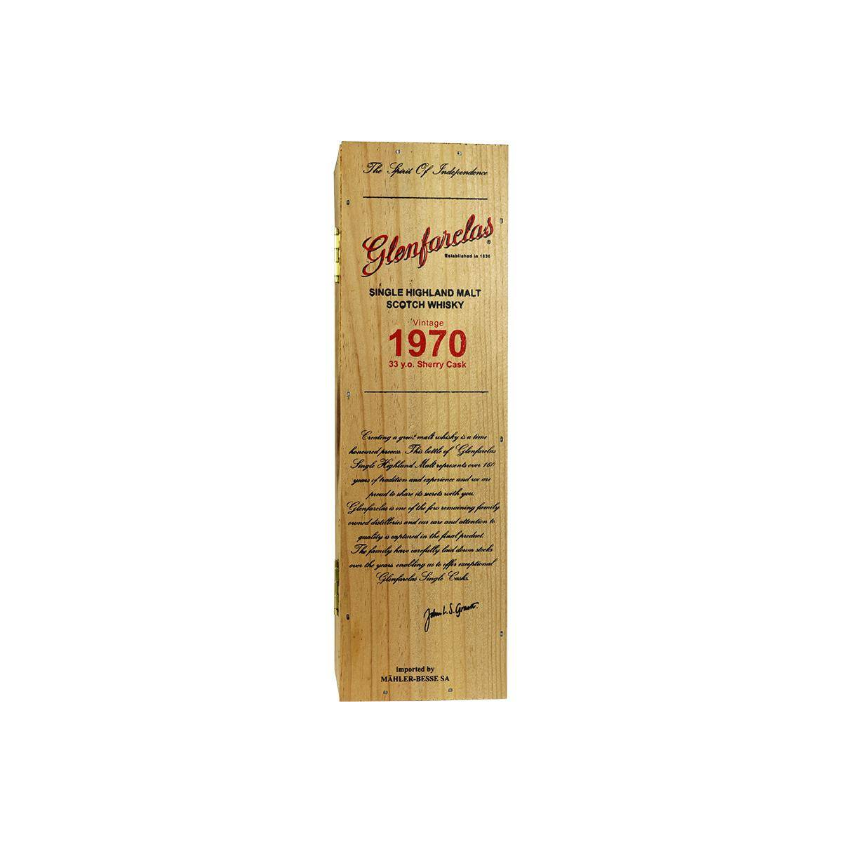 Glenfarclas 1970 33 Years Single Malt Whisky 2