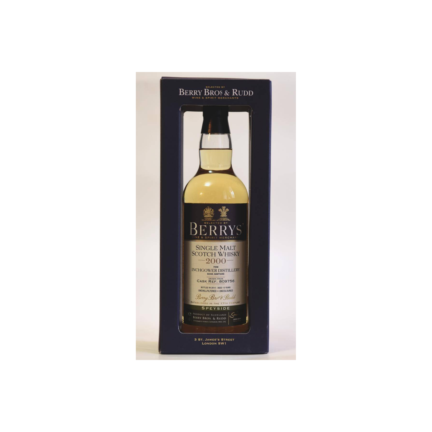 Inchgower 2000 13 Years Single Malt Whisky 3