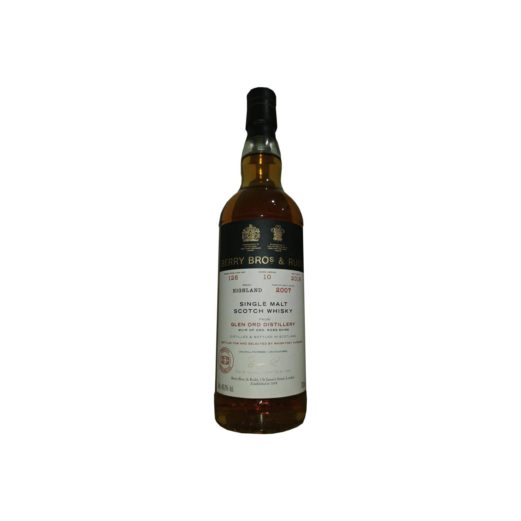 Glen Ord 2007 10 Years Single Malt Whisky