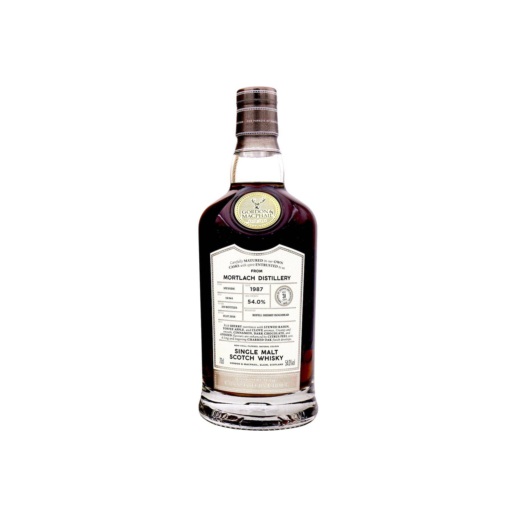 Mortlach Connoisseurs Choice - Cask Strength 1987 31 Years Single Malt Whisky