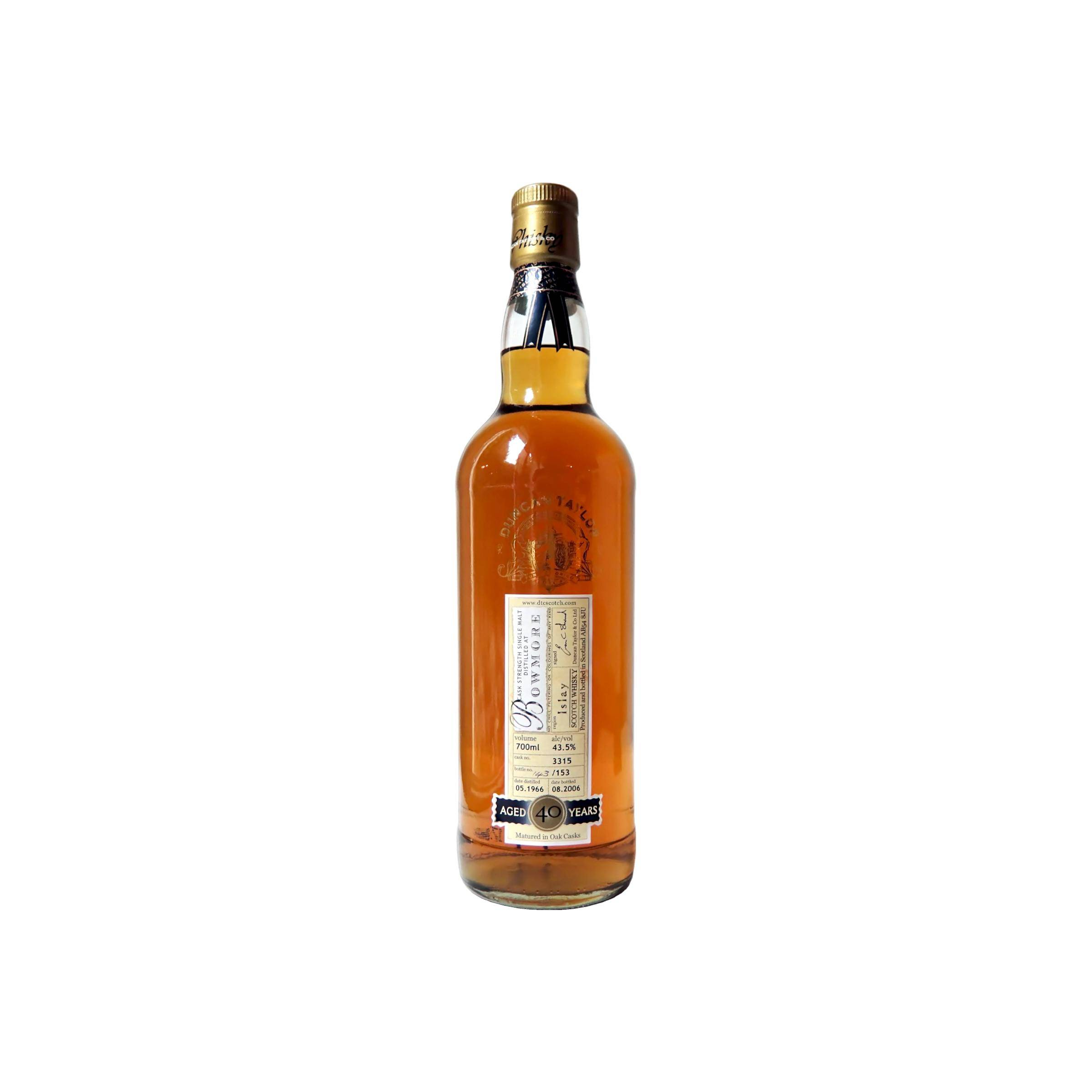 Bowmore 1966 40 Years Single Malt Whisky