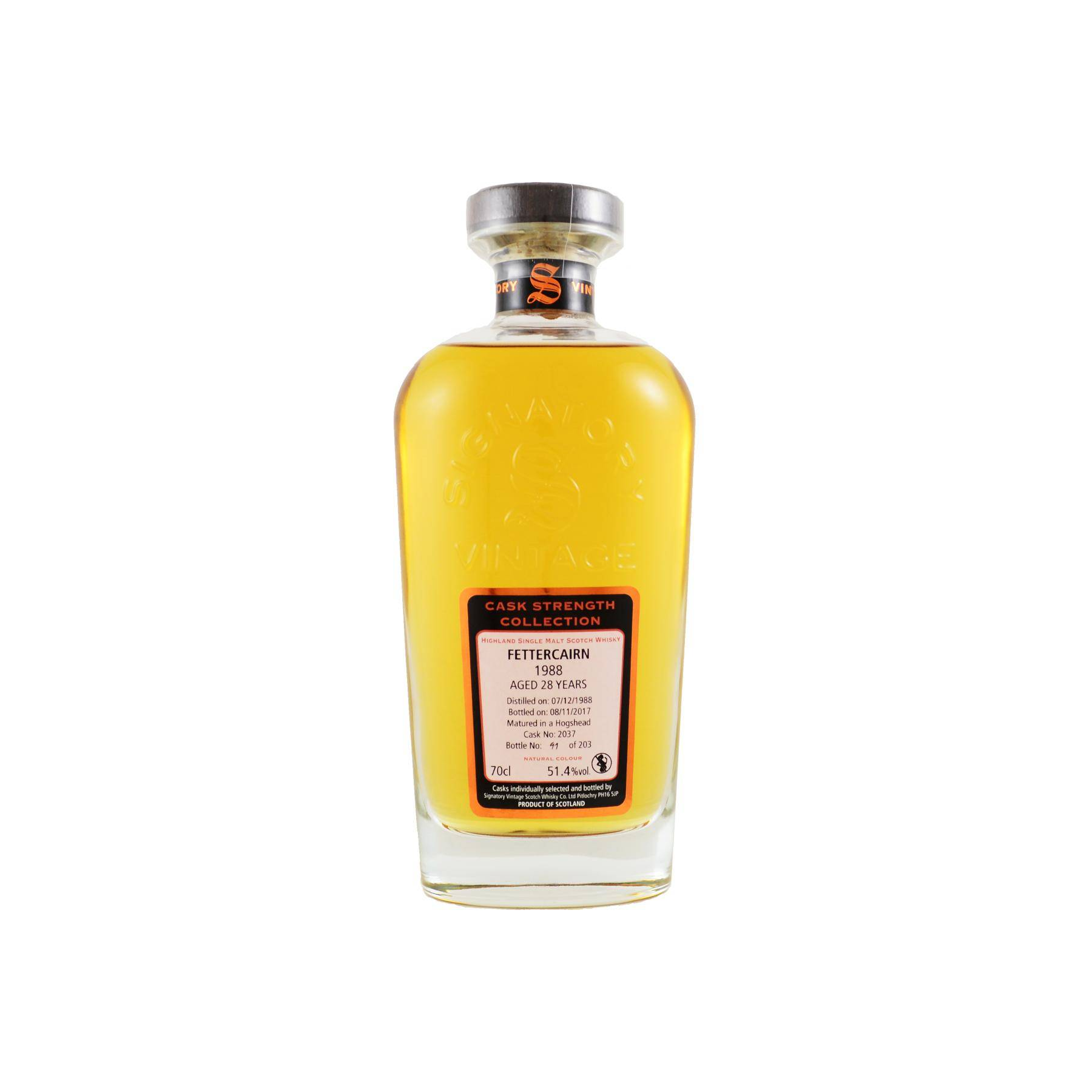 Fettercairn Cask Strength Collection 1988 28 Years Single Malt Whisky