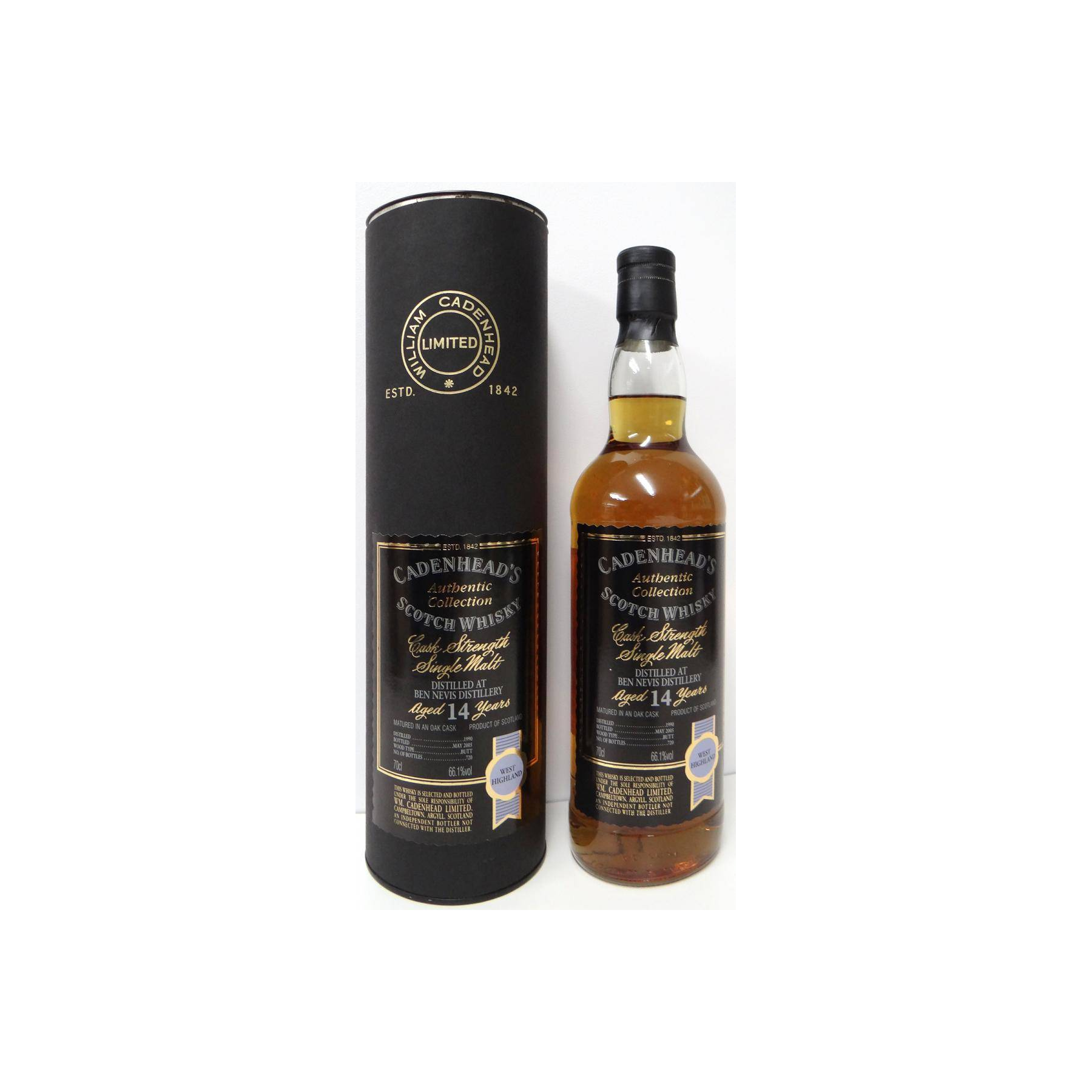 Ben Nevis Authentic Collection 1990 14 Years Single Malt Whisky 2