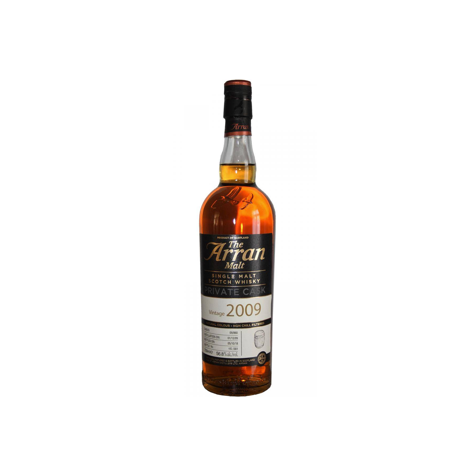 Arran Private Cask 2009 8 Years Single Malt Whisky
