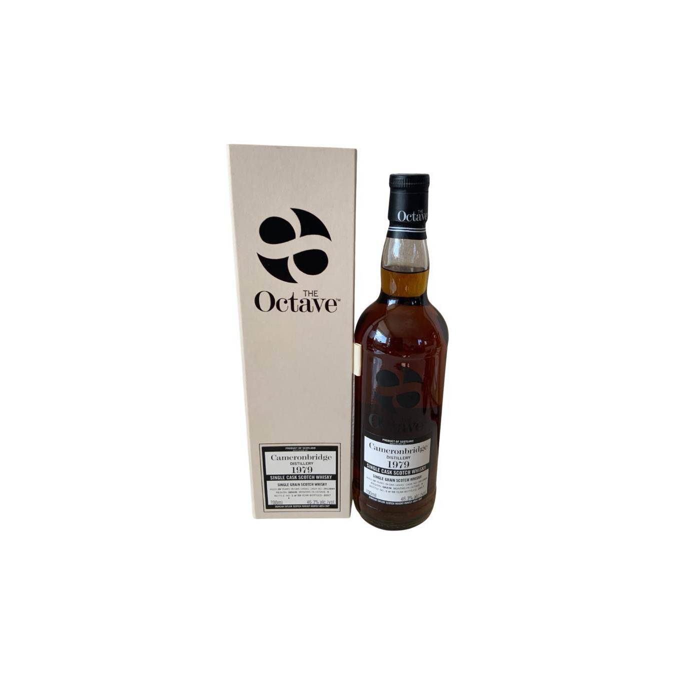 Cameronbridge The Octave 1979 38 Years Single Grain Whisky