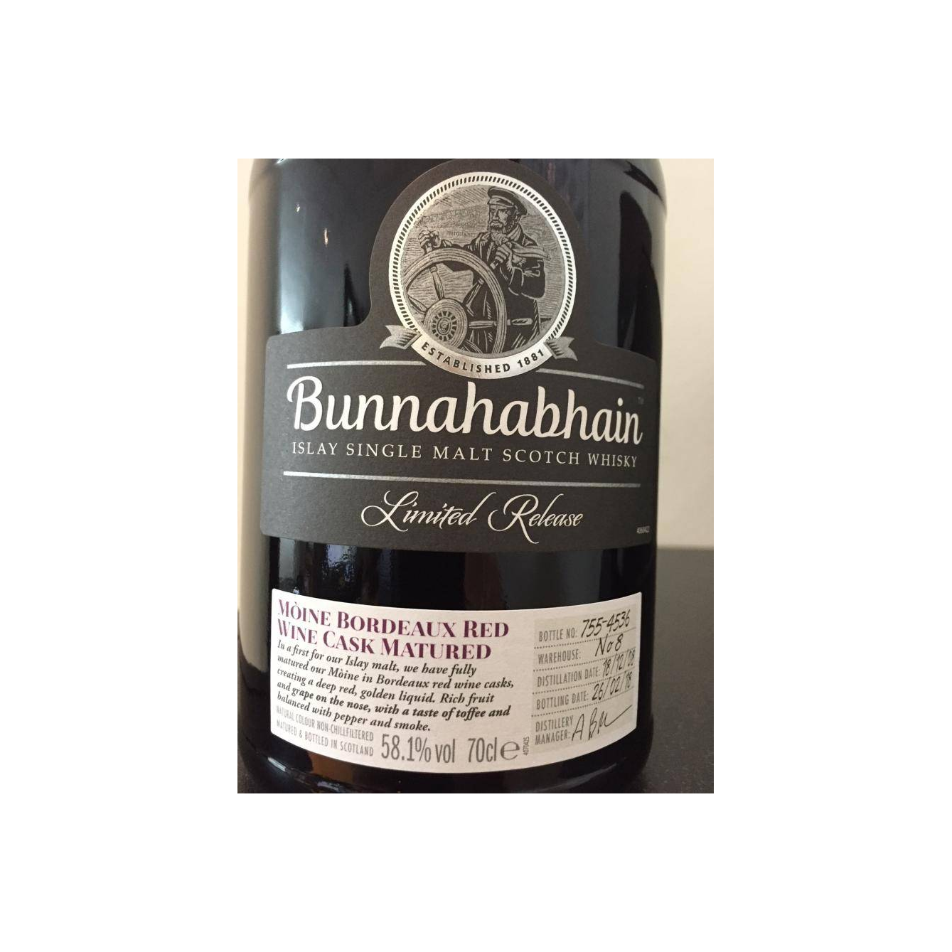 Bunnahabhain 2008 9 Years Single Malt Whisky 3