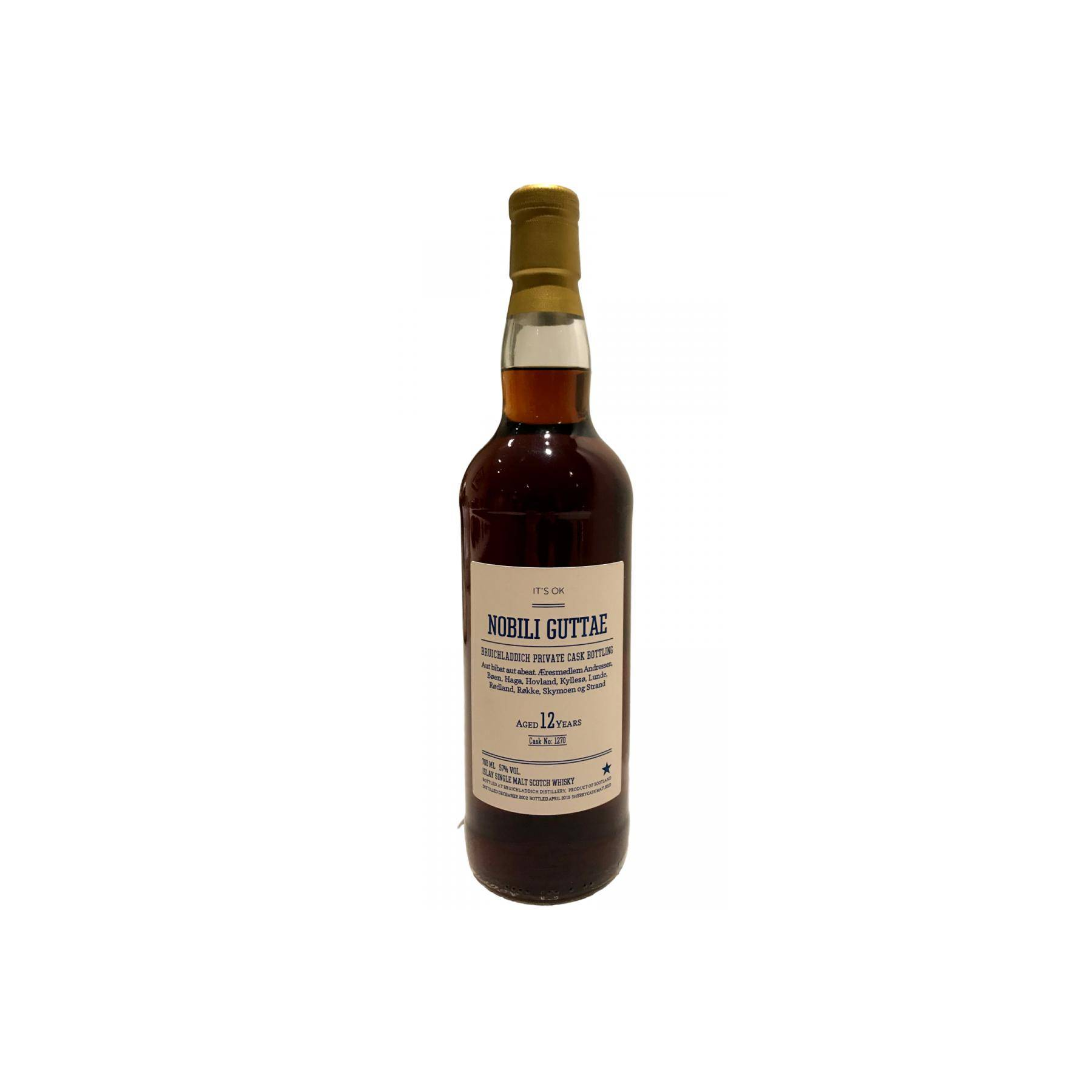 Bruichladdich 2002 12 Years Single Malt Whisky
