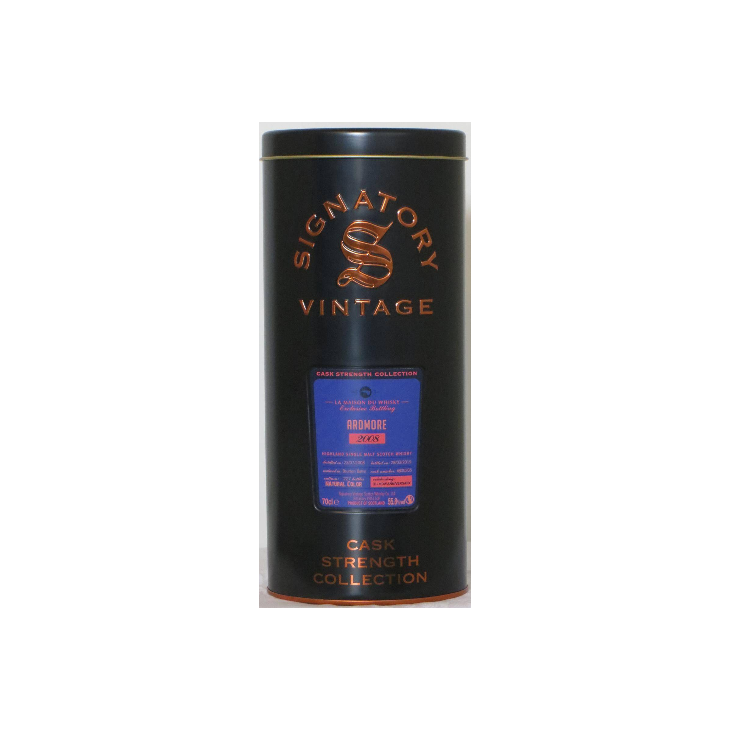 Ardmore Cask Strength Collection 2008 10 Years Single Malt Whisky 2