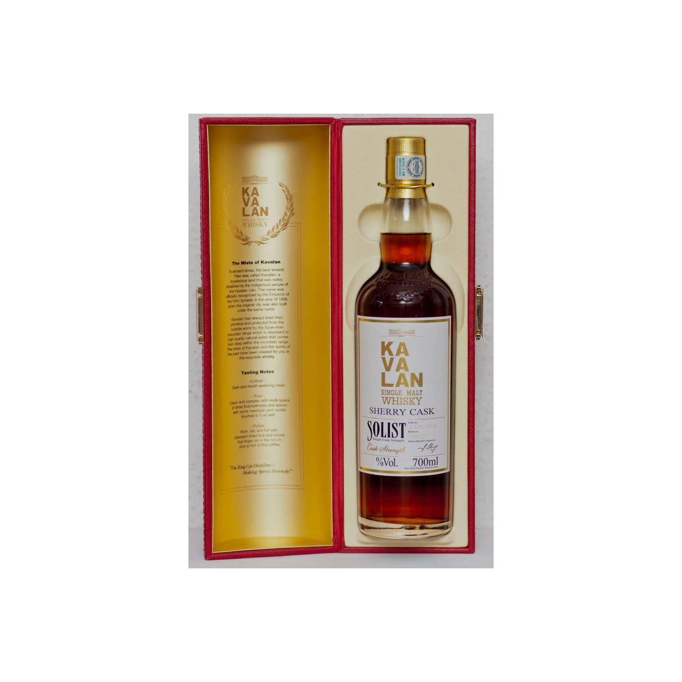 Kavalan Sherry Cask 2012 6 Years Single Malt Whisky 2