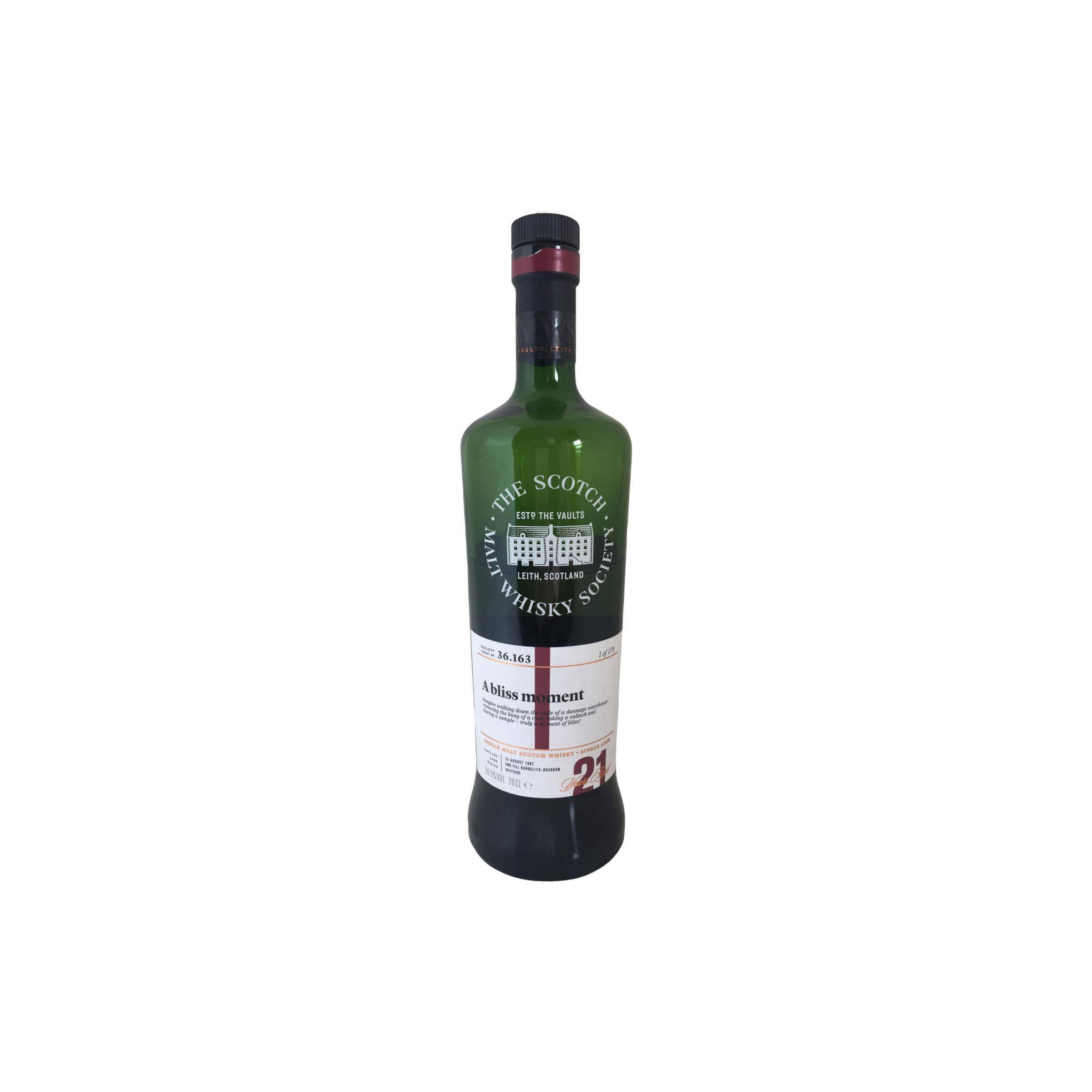 The Scotch Malt Whisky Society 1997 21 Years Single Malt Whisky