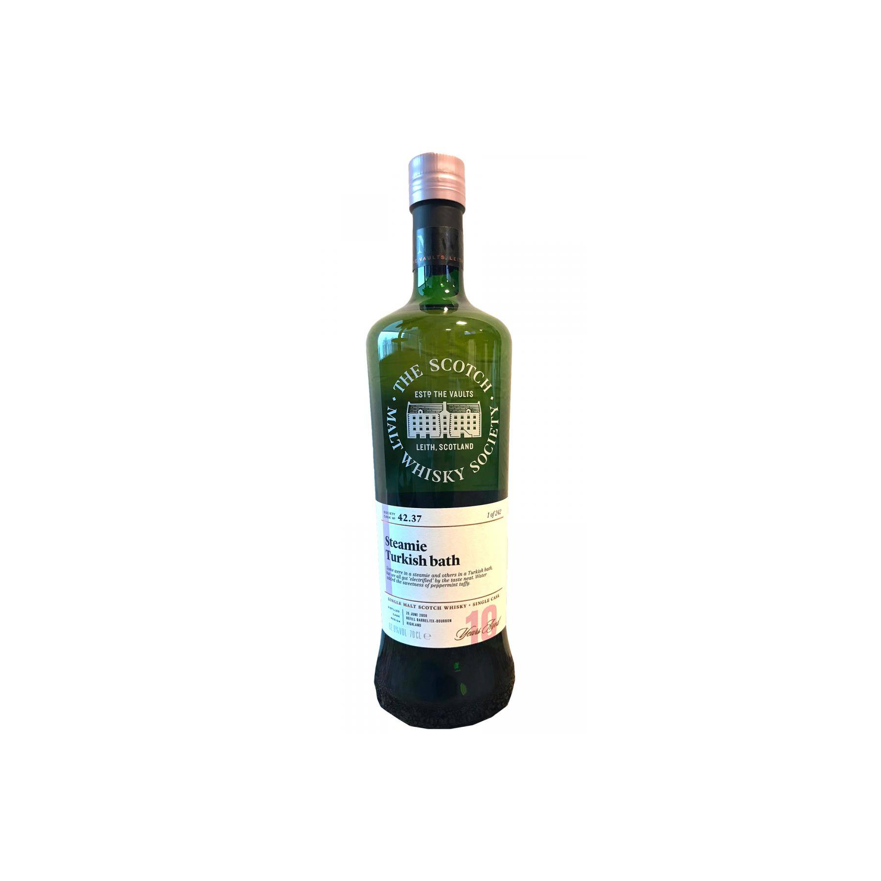 The Scotch Malt Whisky Society 2008 10 Years Single Malt Whisky