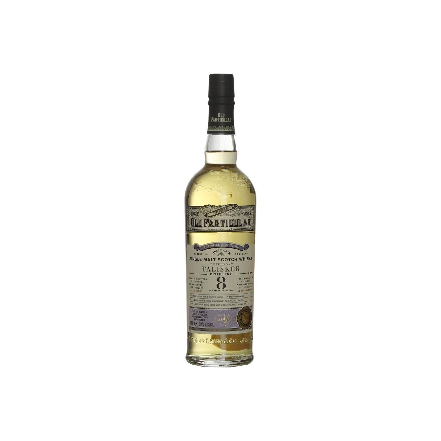 Talisker Old Particular 2009 8 Years Single Malt Whisky