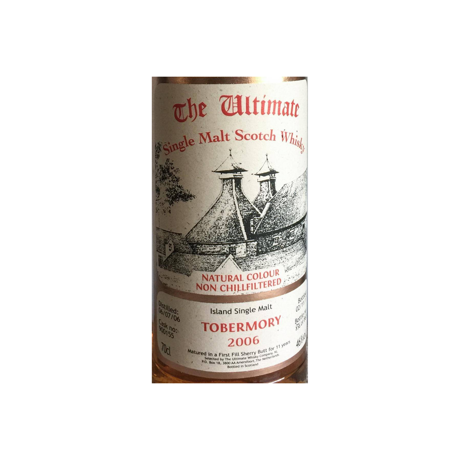 Tobermory The Ultimate 2006 11 Years Single Malt Whisky 3