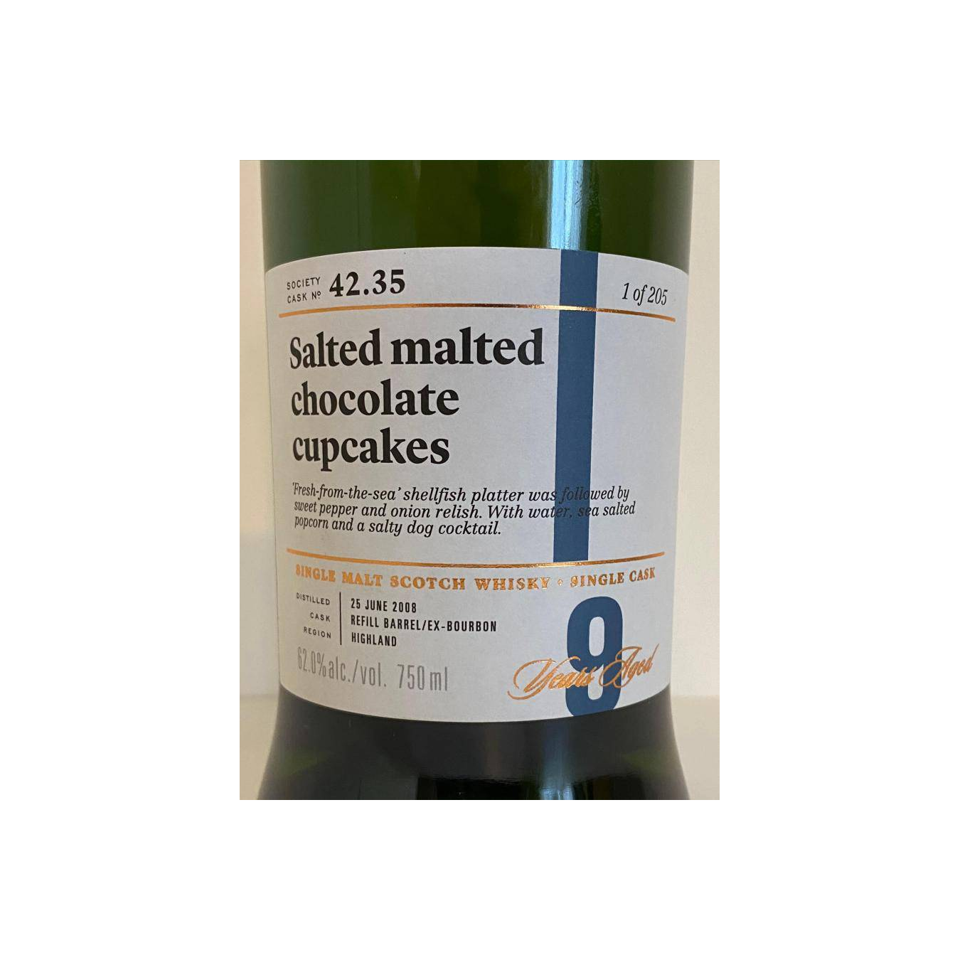 The Scotch Malt Whisky Society 2008 9 Years Single Malt Whisky 2