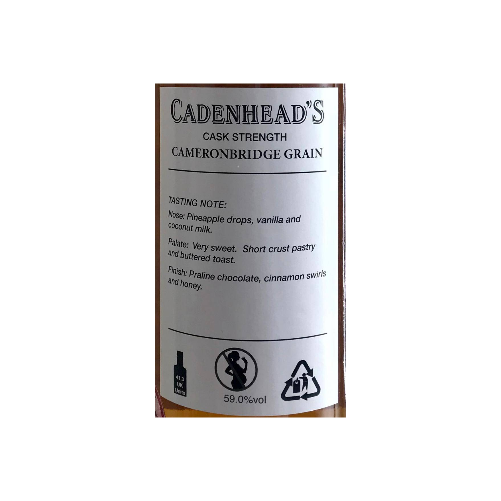 Cameronbridge 1989 28 Years Single Grain Whisky 2