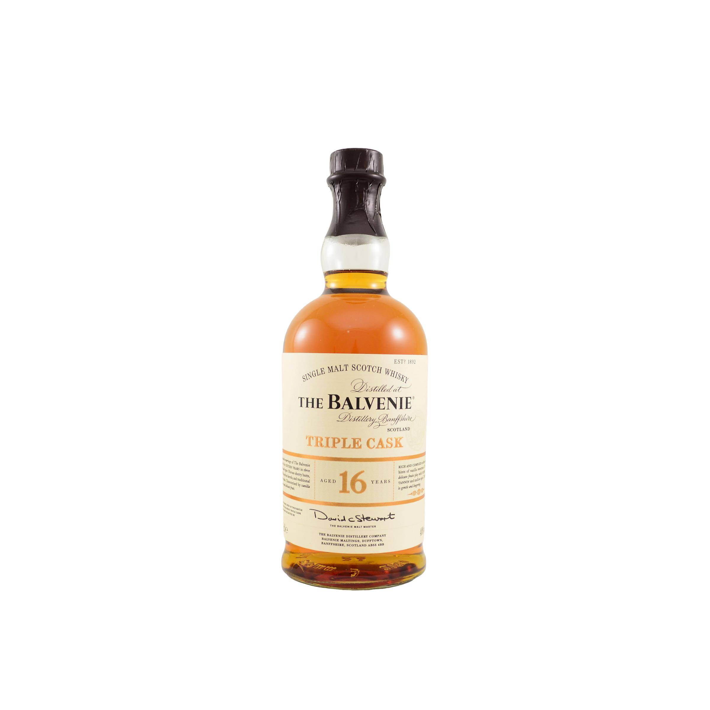 The Balvenie 16 Years Single Malt Whisky